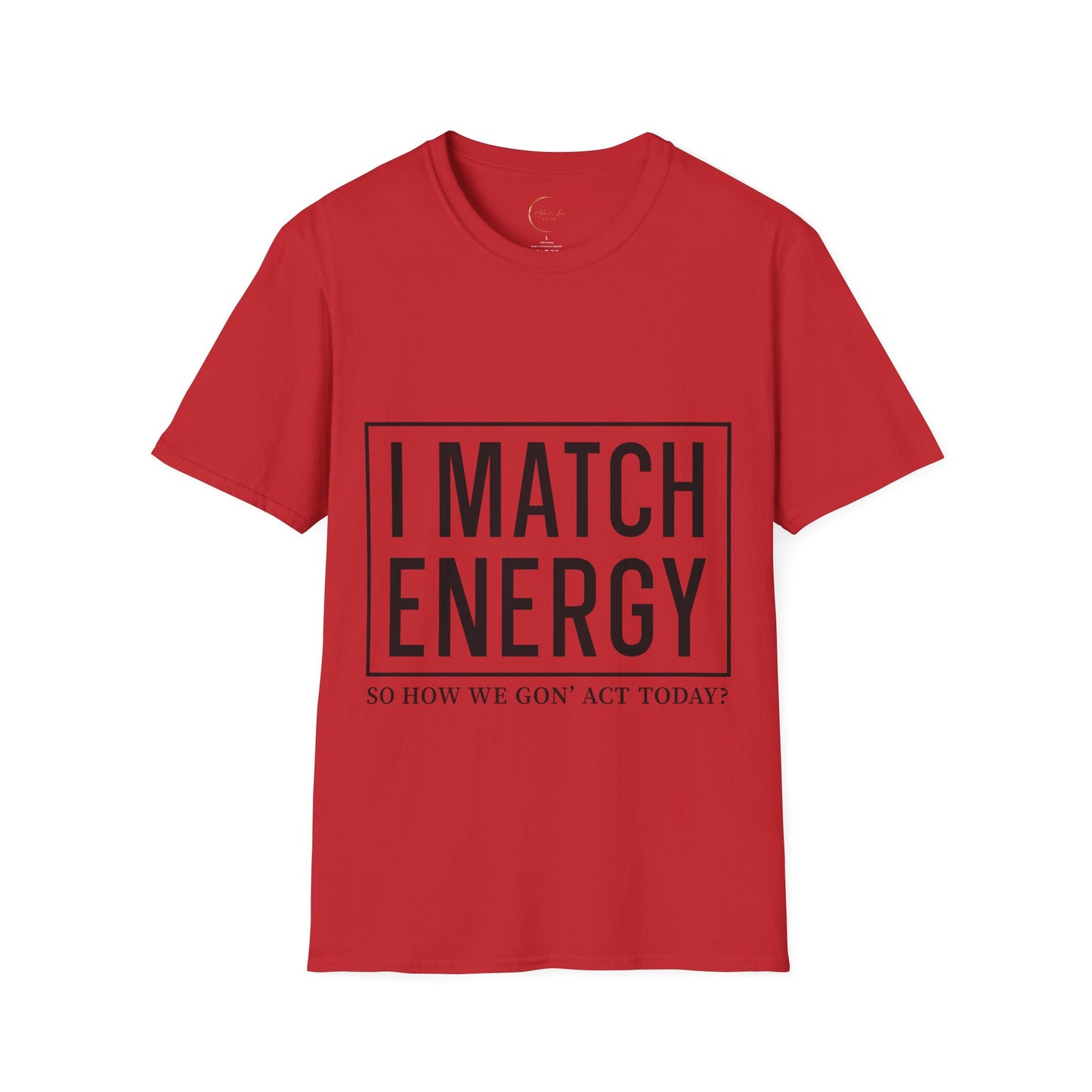Unisex Softstyle I match energy T-Shirt