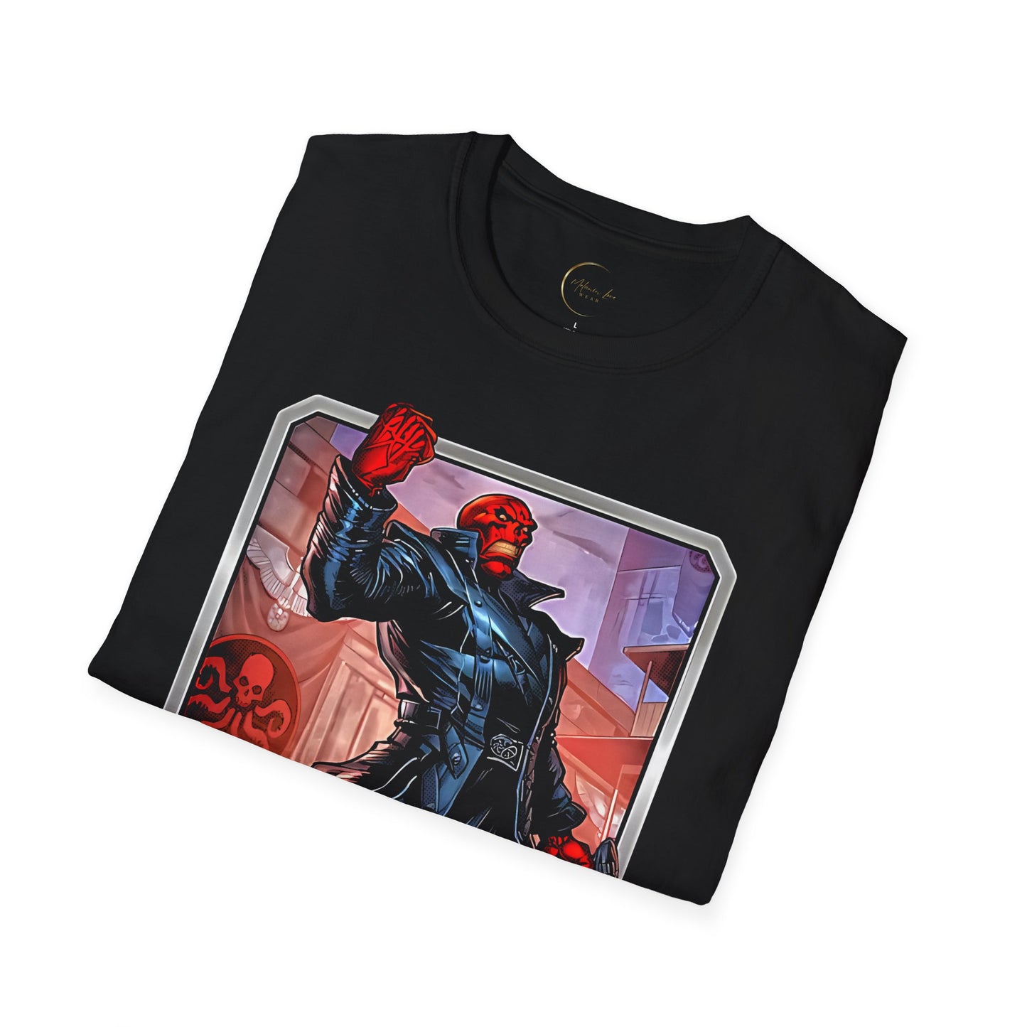 Unisex Softstyle Red Skull T-Shirt