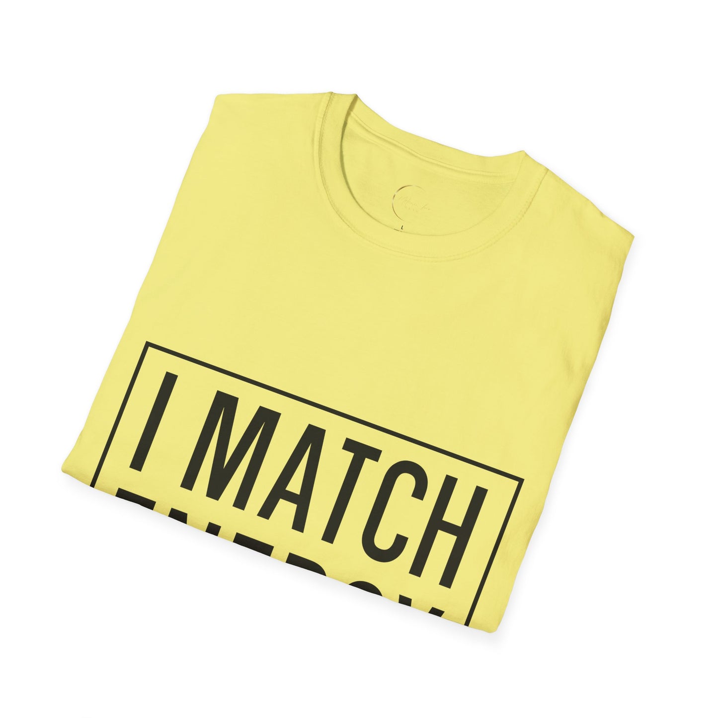 Unisex Softstyle I match energy T-Shirt