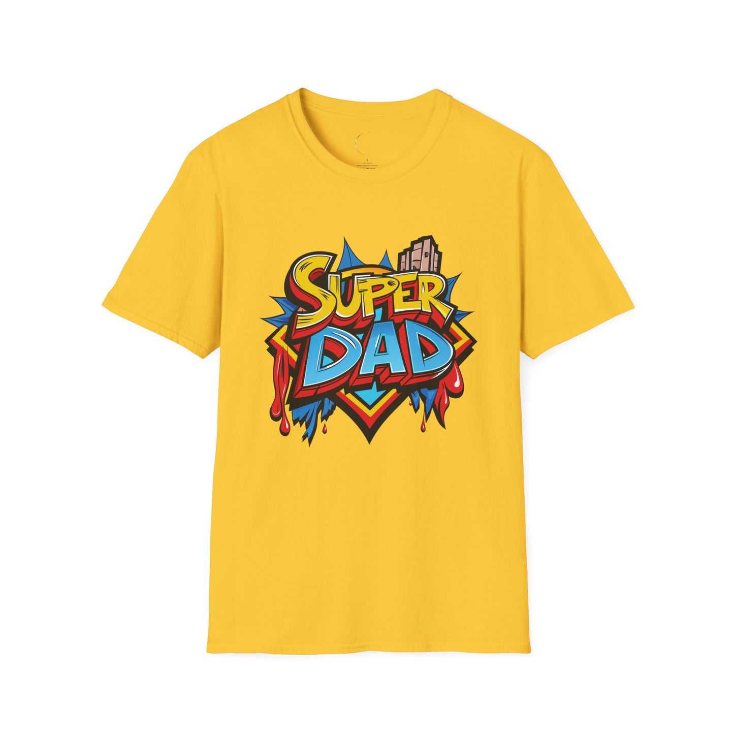 Unisex Softstyle Super Dad T-Shirt