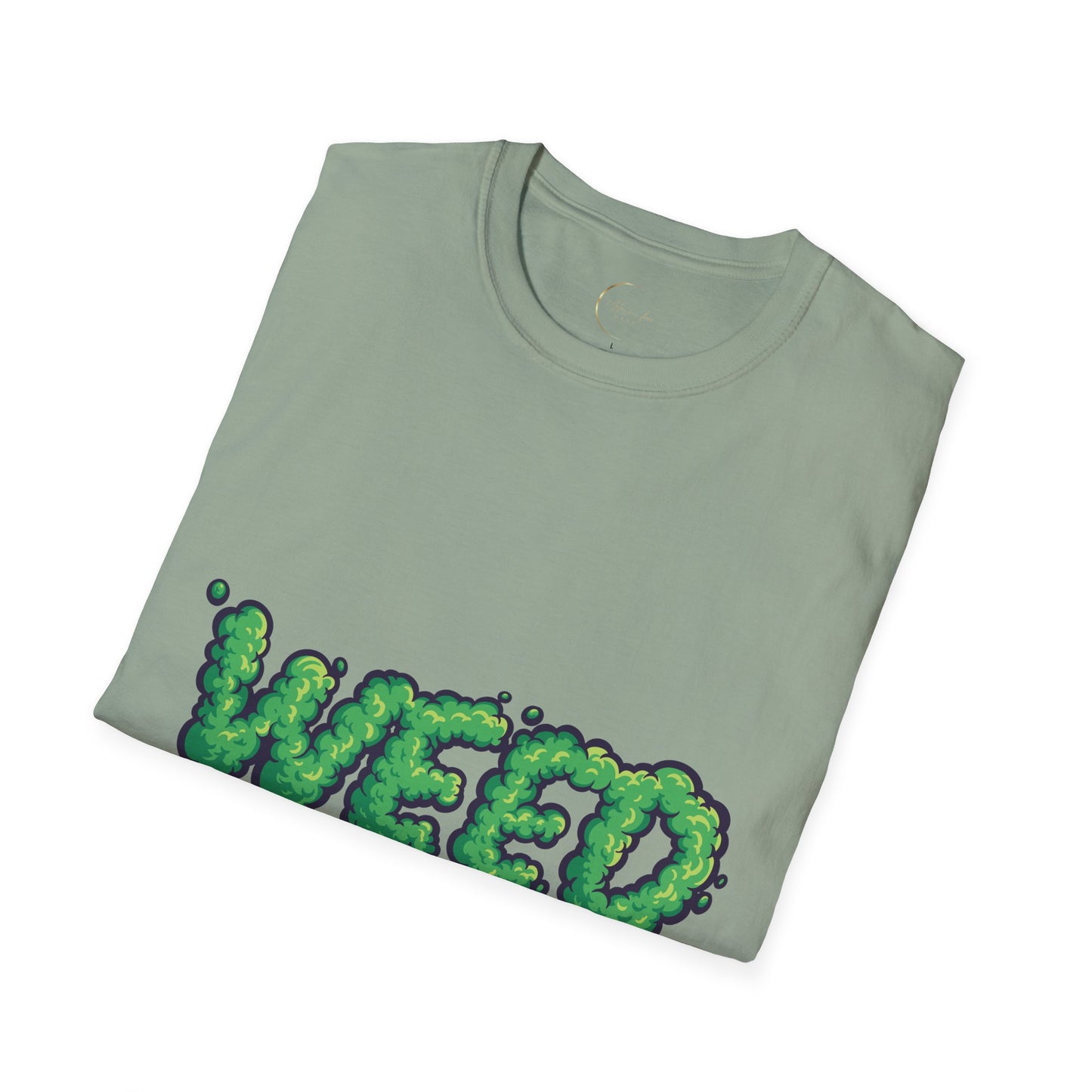 Casual Weed T-Shirt, Trendy Graphic Tee, Stoner Apparel, Gift for Smokers, 420 Friendly Top