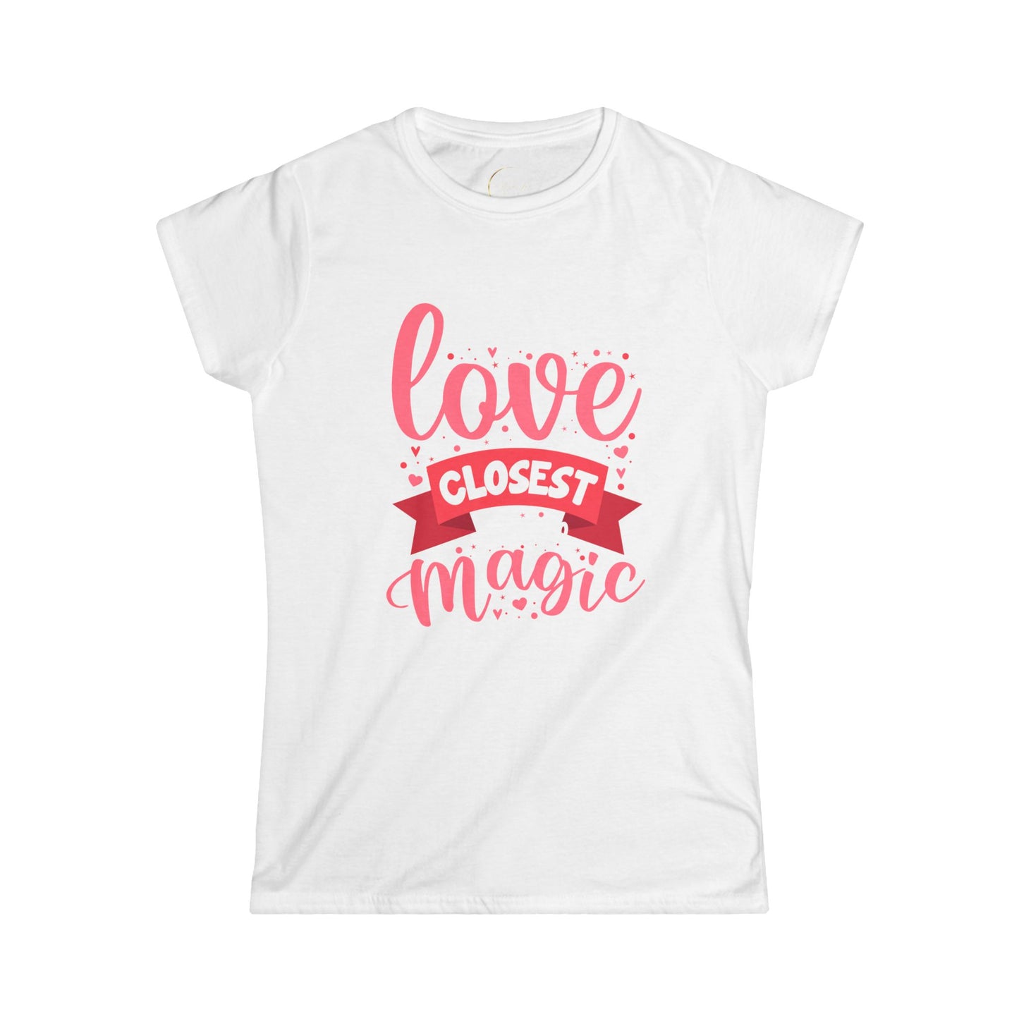 Love Closest Magic Women's Softstyle Tee - Cute Casual T-Shirt for Everyday Wear