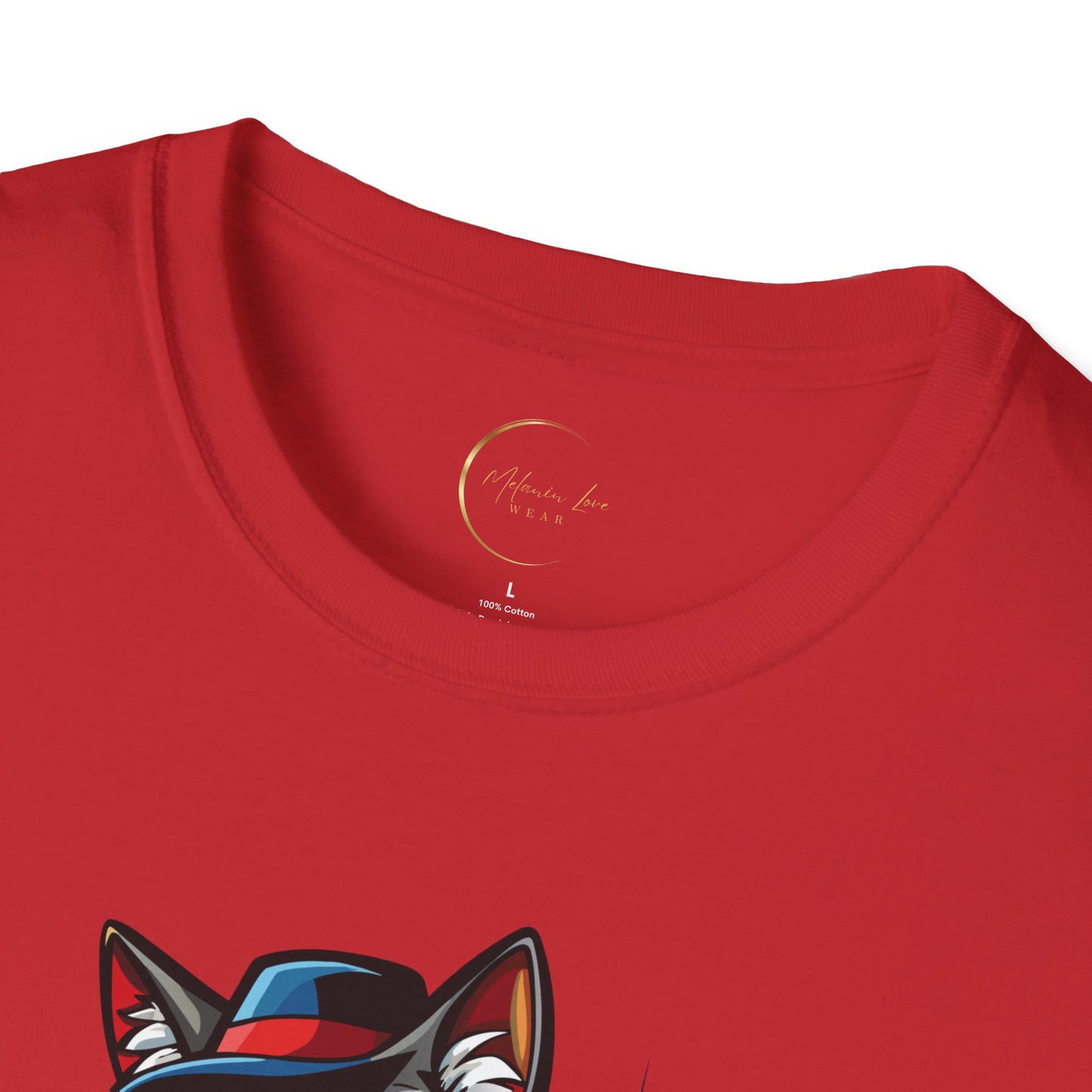 Unisex Softstyle Cat Father T-Shirt