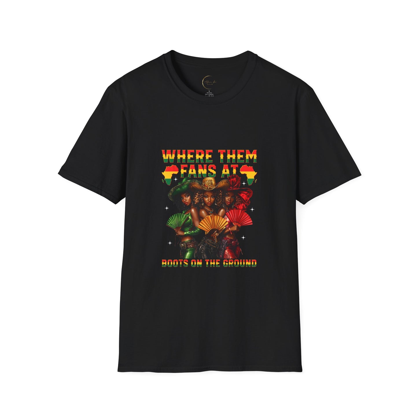 Vibrant Message T-Shirt, Slouchy Graphic Tee, Unisex Casual Wear, Gift for Fans, Music Festival Fashion, Everyday Comfort Tee