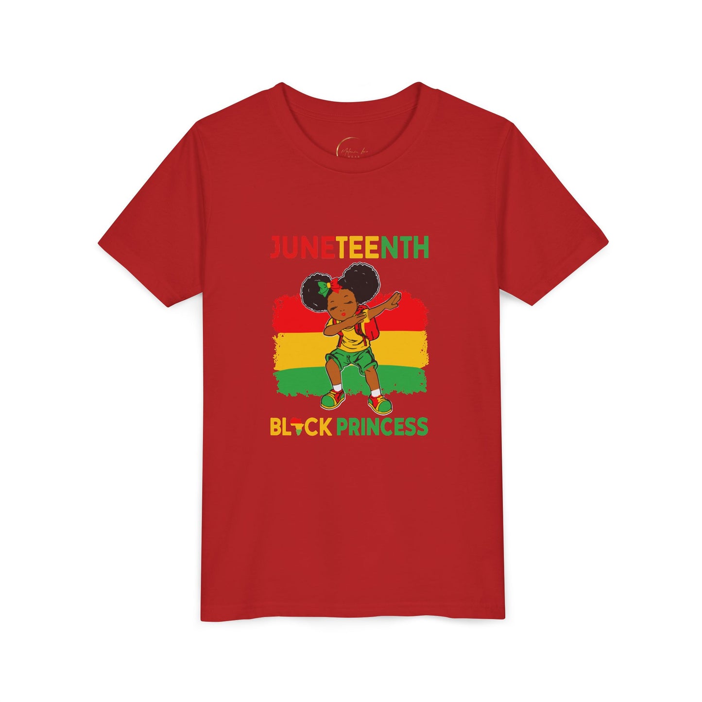 Youth Black Princess Short Sleeve Tee
