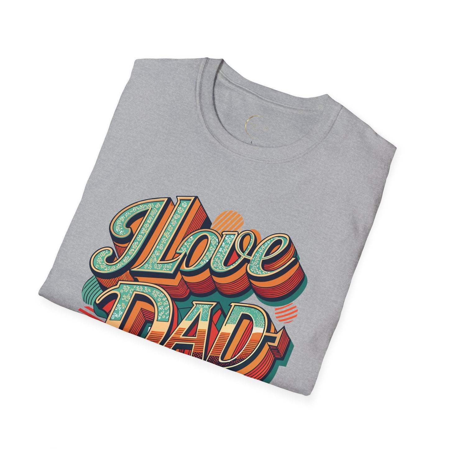 Unisex Softstyle I Love Dad T-Shirt