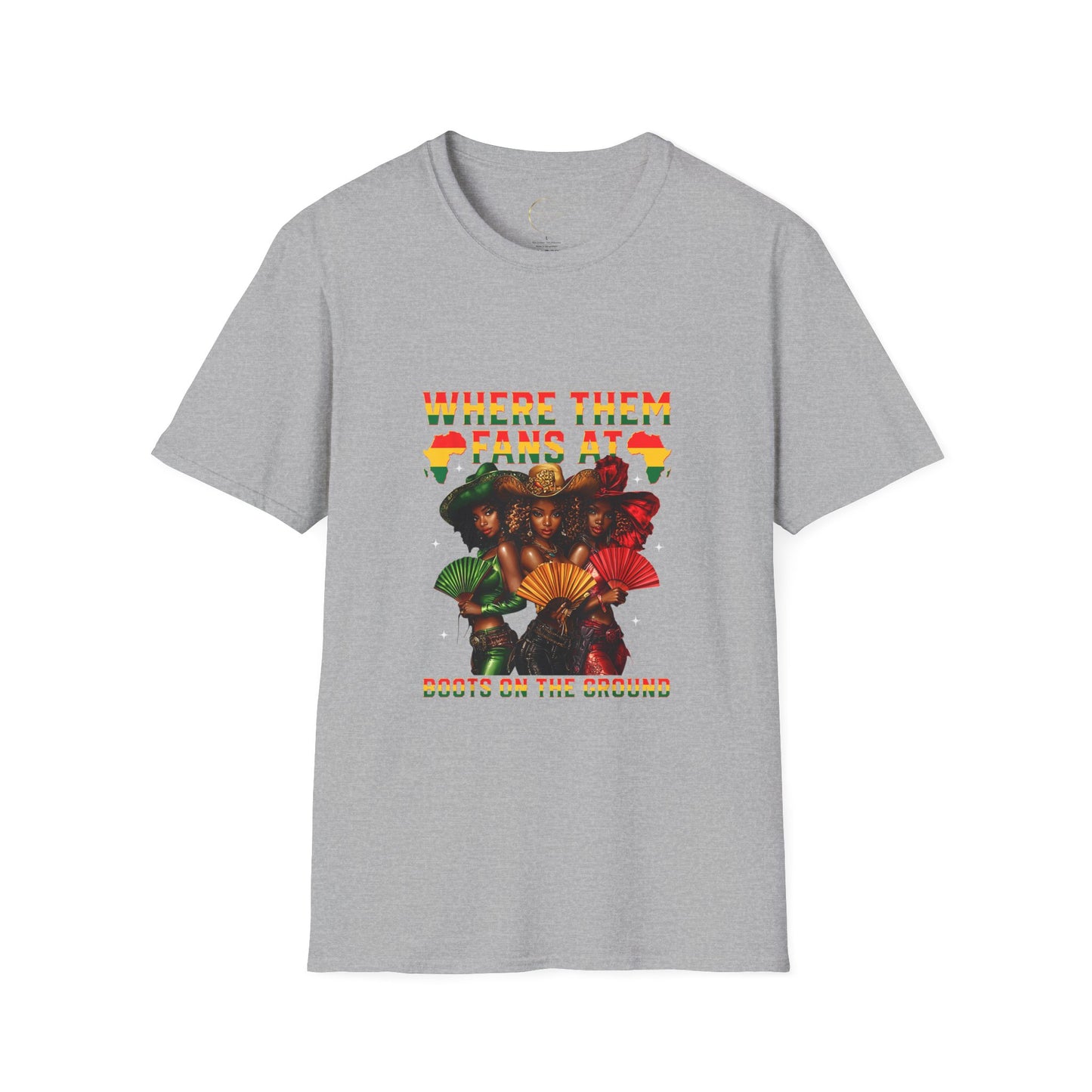 Vibrant Message T-Shirt, Slouchy Graphic Tee, Unisex Casual Wear, Gift for Fans, Music Festival Fashion, Everyday Comfort Tee
