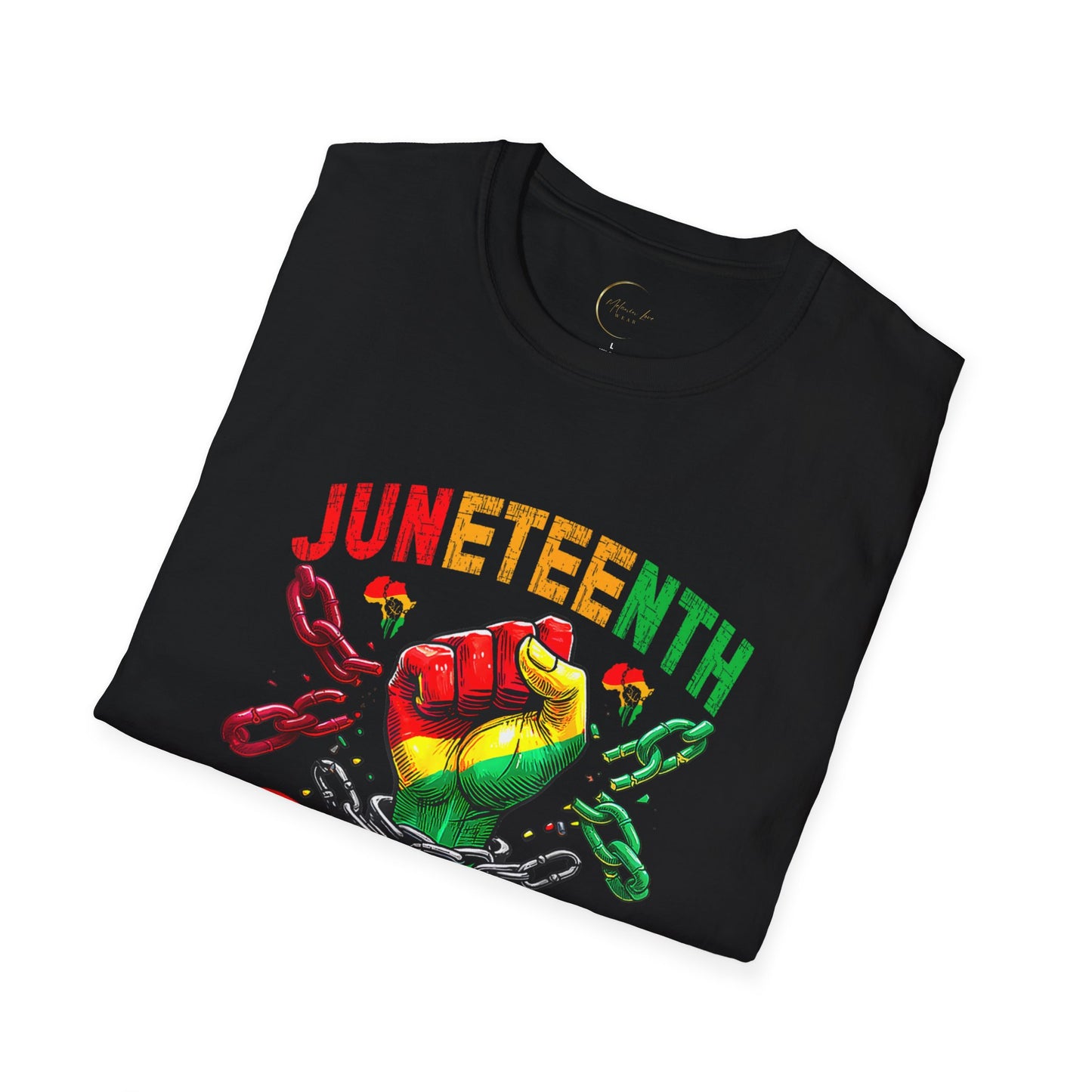 Juneteenth Celebration T-Shirt | Breaking Every Chain Shirt, Black History Month Tee, Unisex Softstyle T, Gift for Freedom Lovers