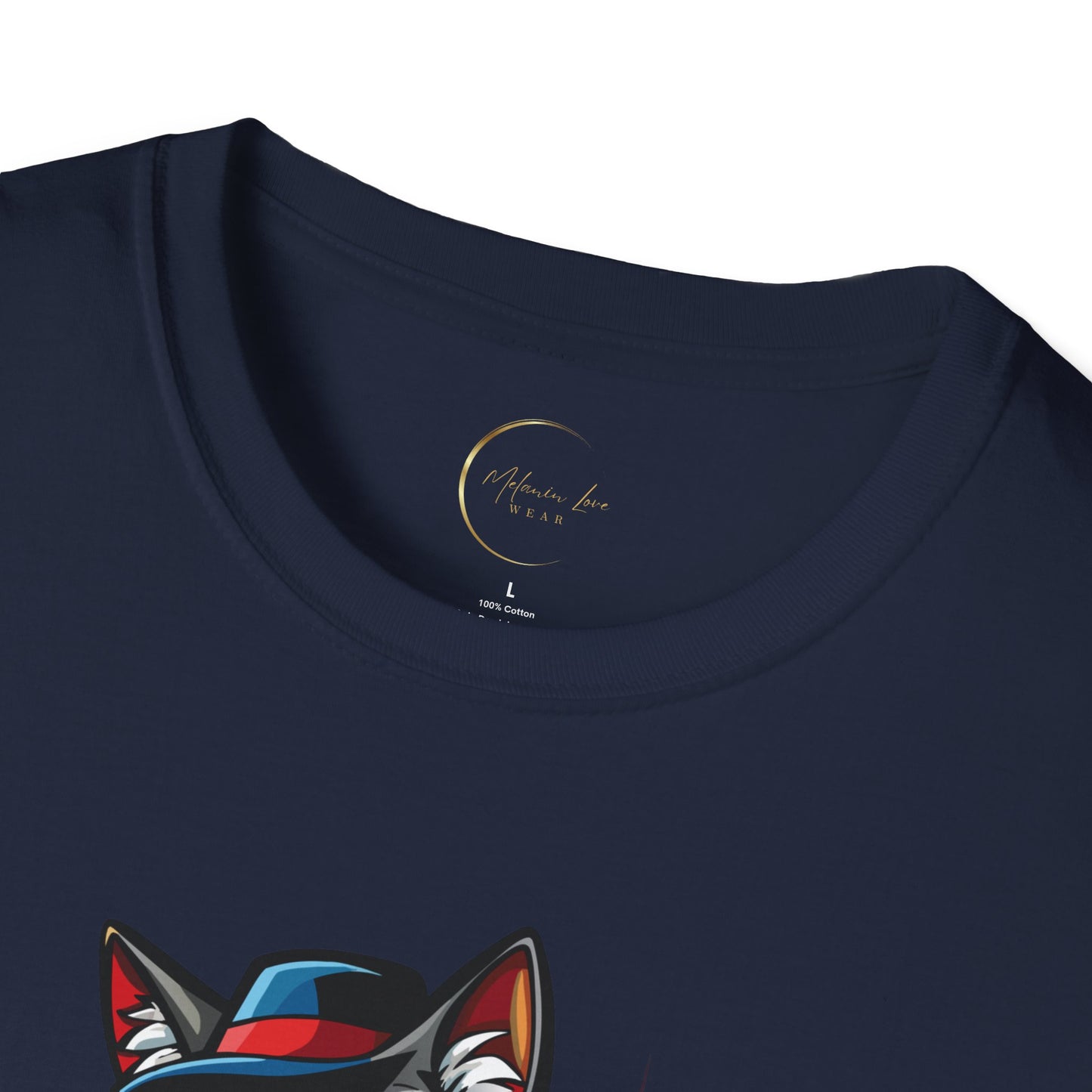 Unisex Softstyle Cat Father T-Shirt