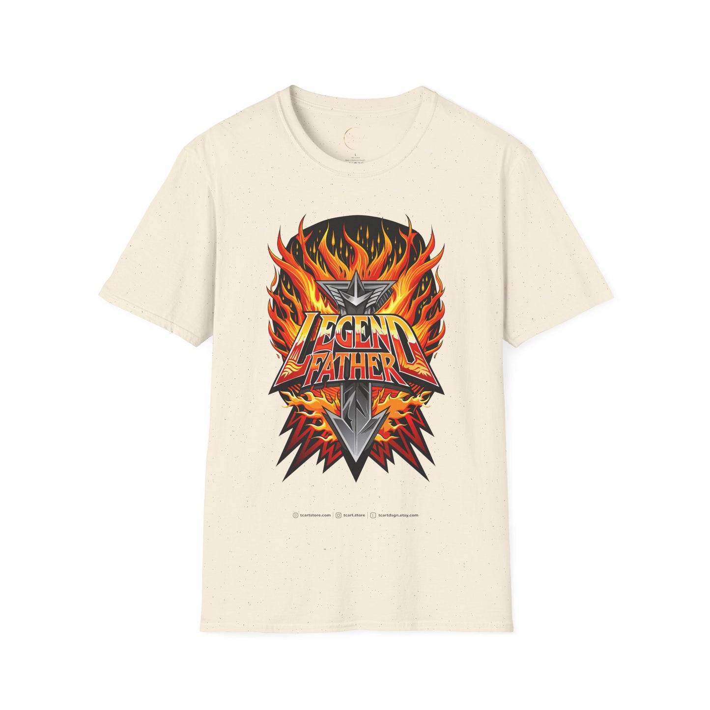 Unisex Softstyle Legend Father T-Shirt