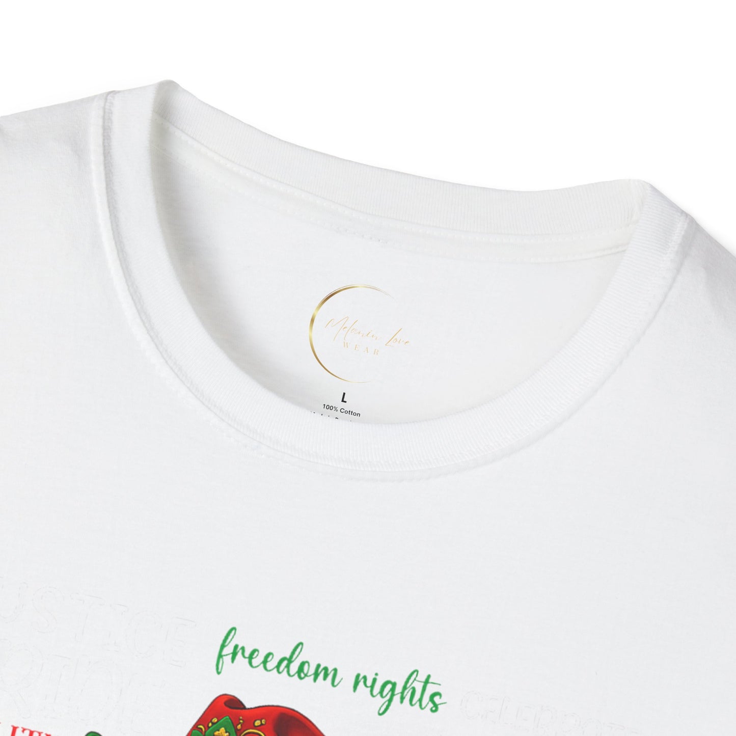 Juneteenth Celebration T-Shirt, Unisex Softstyle Tee, Black History Month Gift, Cultural Awareness Shirt, Independence Day Apparel