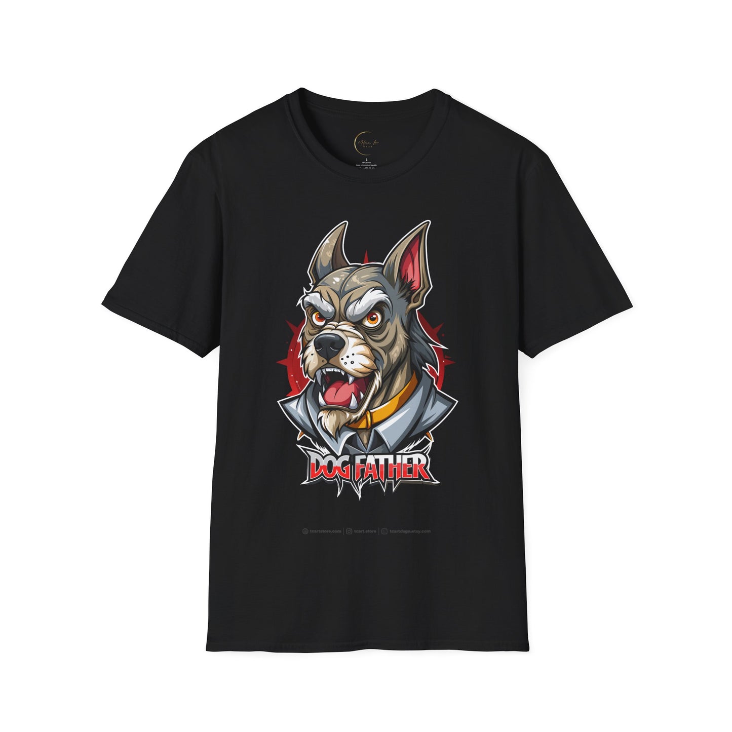 Unisex Softstyle Dog Father T-Shirt