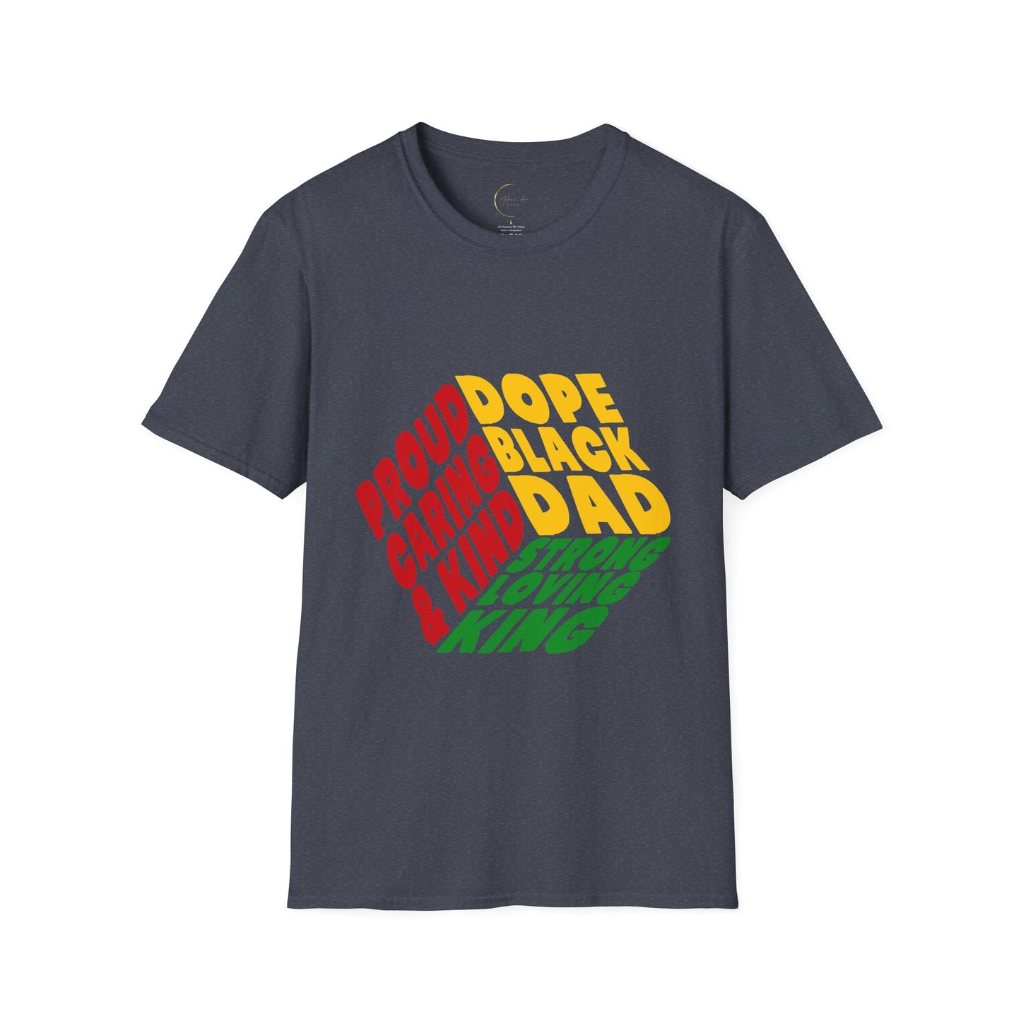 Unisex Softstyle Dope Black Dad T-Shirt