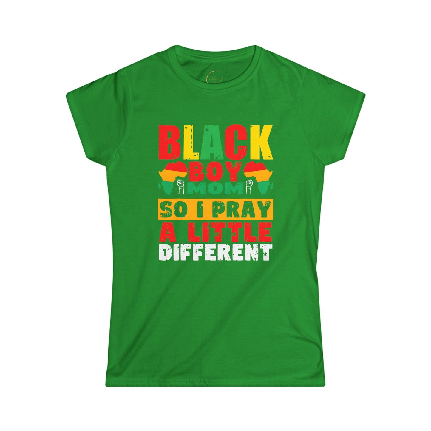 Black Boy Mom Tee - Celebrate Your Unique Journey