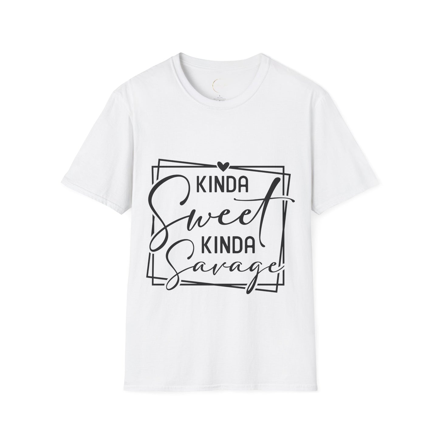Unisex Softstyle Kinda Sweet Kinda Savage T-Shirt