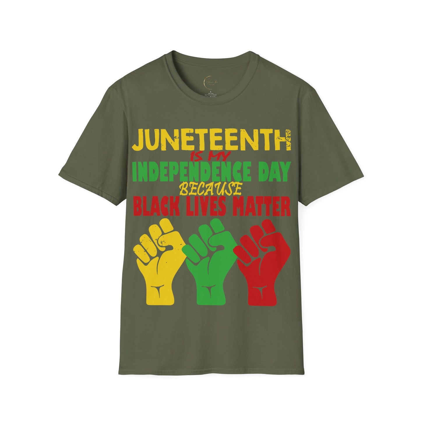 Unisex Softstyle Juneteenth Independence Day T-Shirt