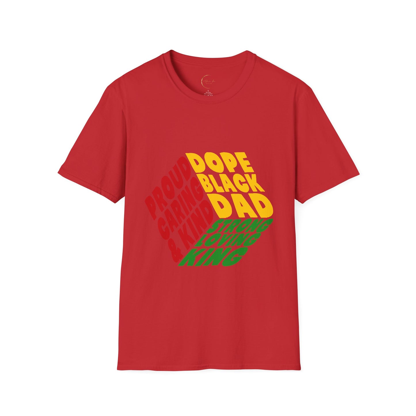 Unisex Softstyle Dope Black Dad T-Shirt