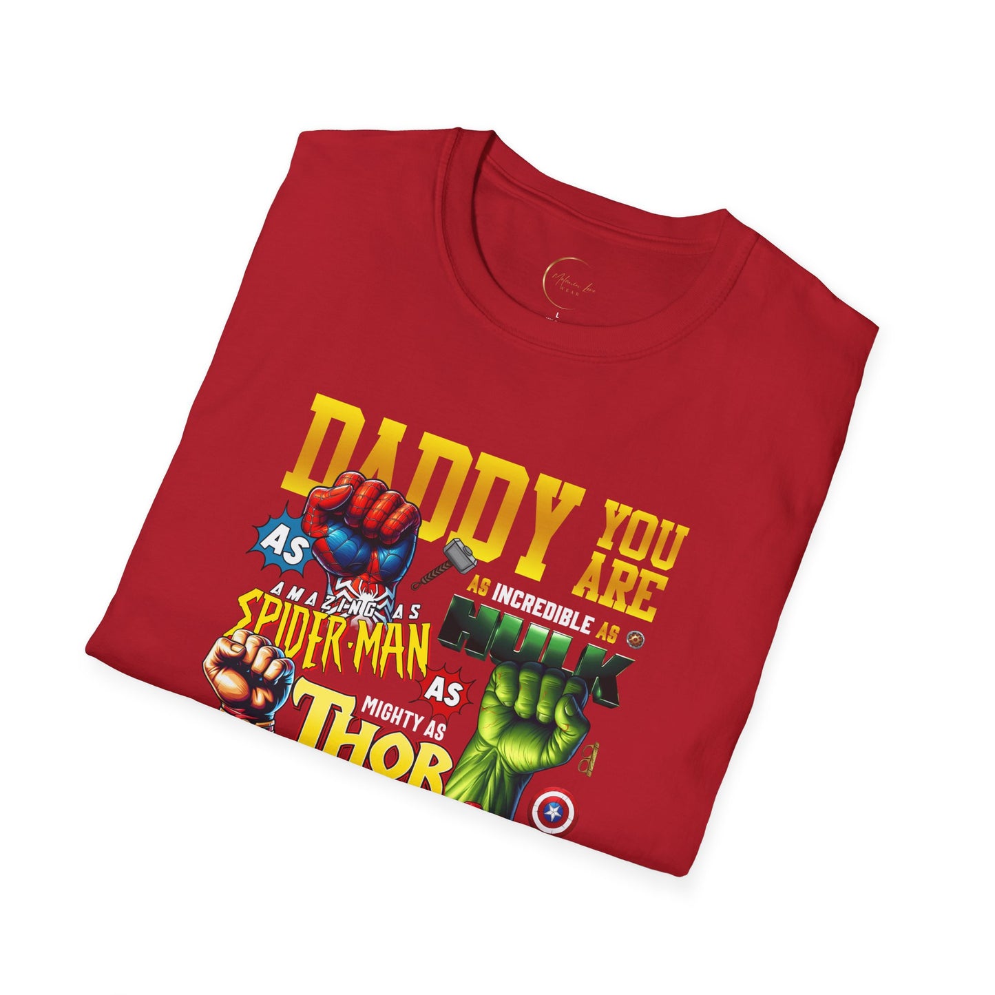 Superhero Dad T-Shirt | Gift for Father's Day, Birthday, Dad's Day, Marvel Fan T-Shirt, Dad Humor Tee, Family Matching Tees