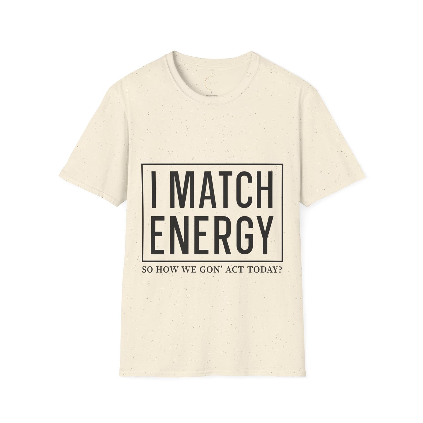 Unisex Softstyle I match energy T-Shirt
