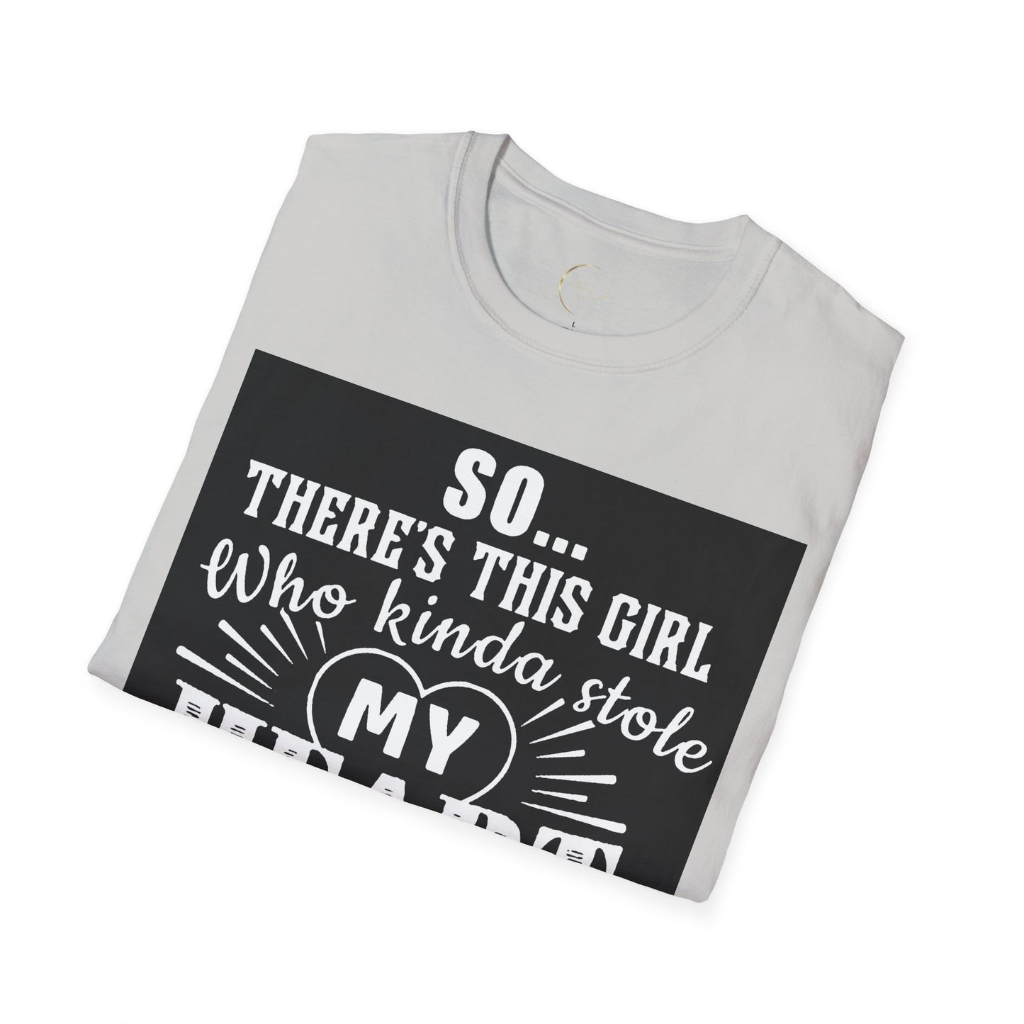 Unisex Softstyle My Heart Daddy T-Shirt