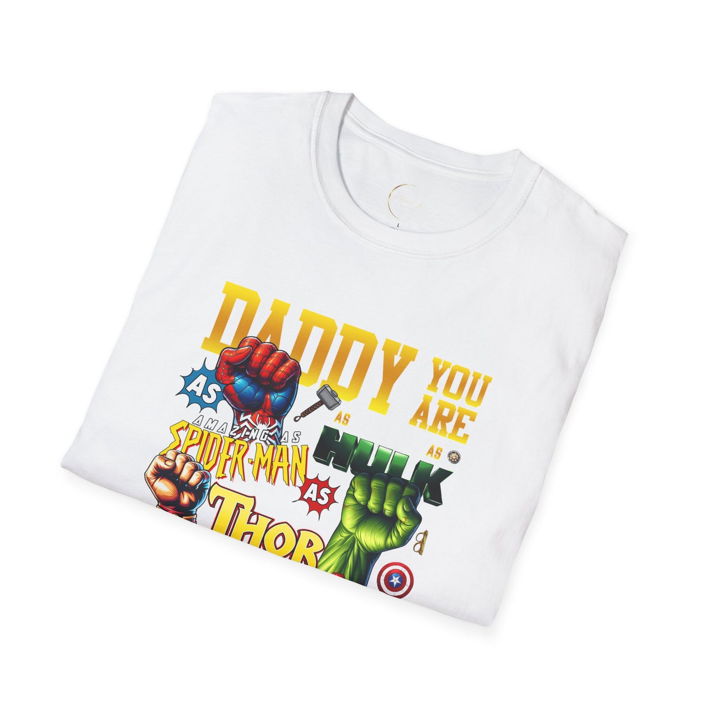 Superhero Dad T-Shirt | Gift for Father's Day, Birthday, Dad's Day, Marvel Fan T-Shirt, Dad Humor Tee, Family Matching Tees