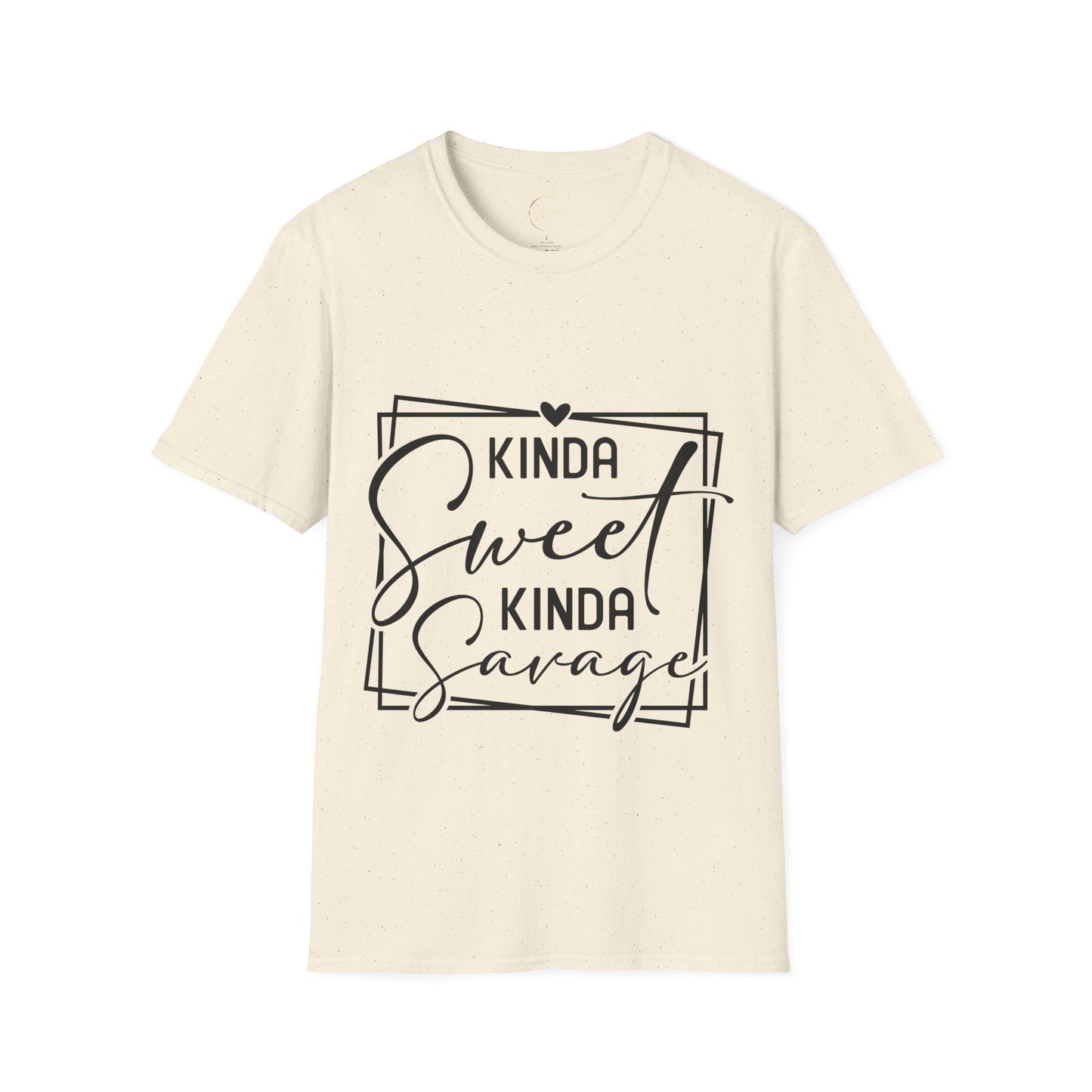 Unisex Softstyle Kinda Sweet Kinda Savage T-Shirt