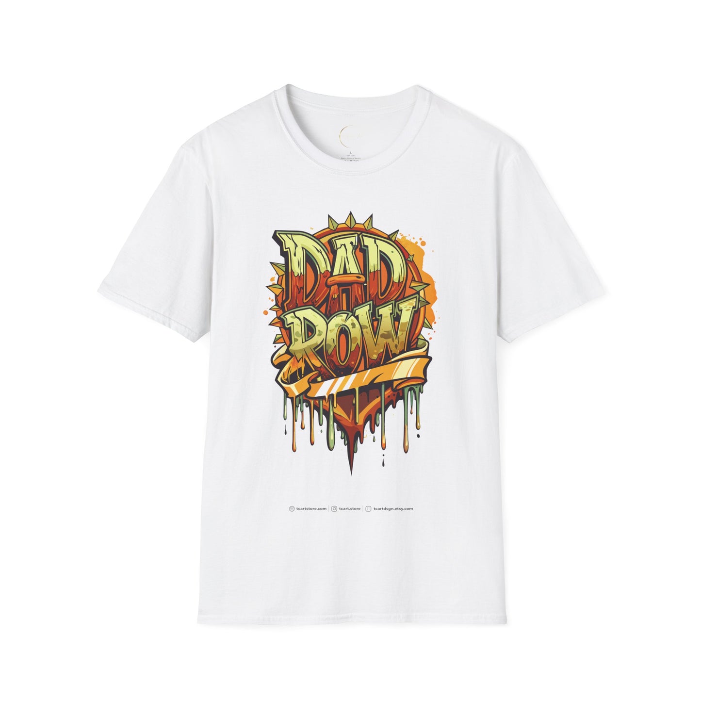 Unisex Softstyle Dad Row T-Shirt