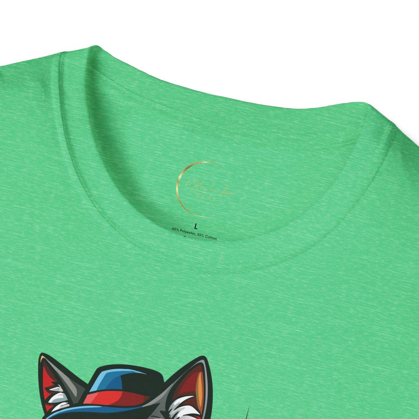 Unisex Softstyle Cat Father T-Shirt