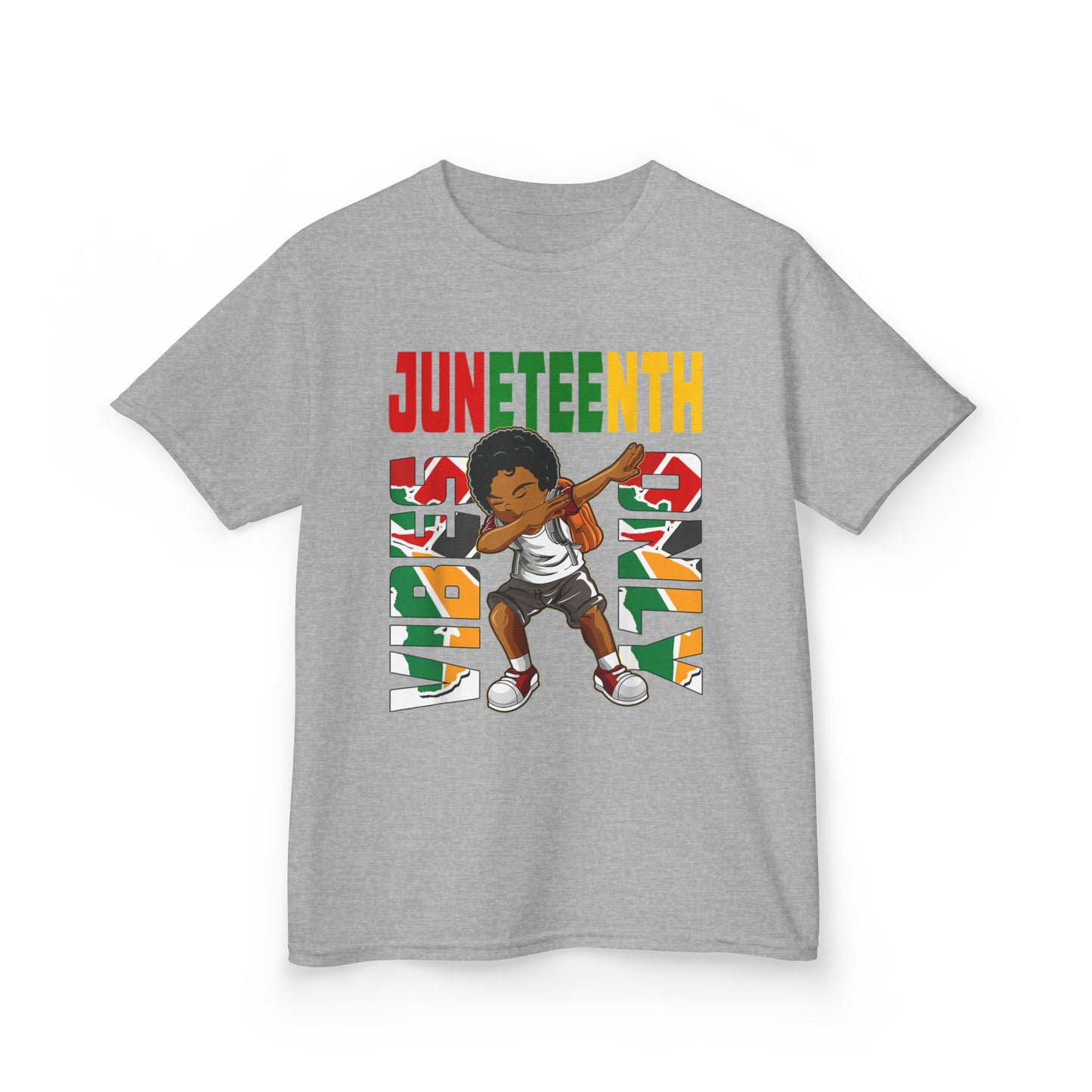 Little Boy Juneteenth Vibes Tee