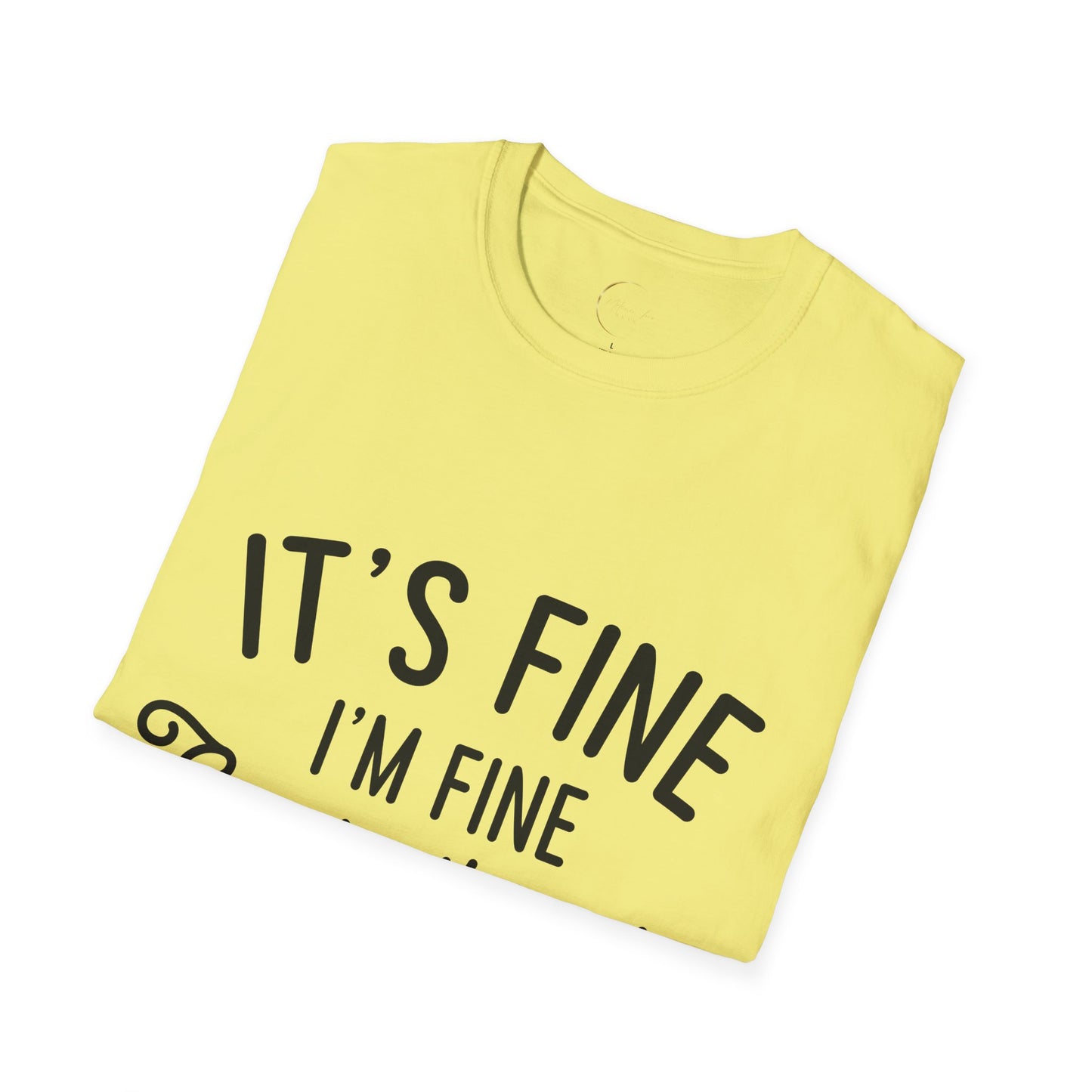 Unisex Softstyle Everything's Fine T-Shirt