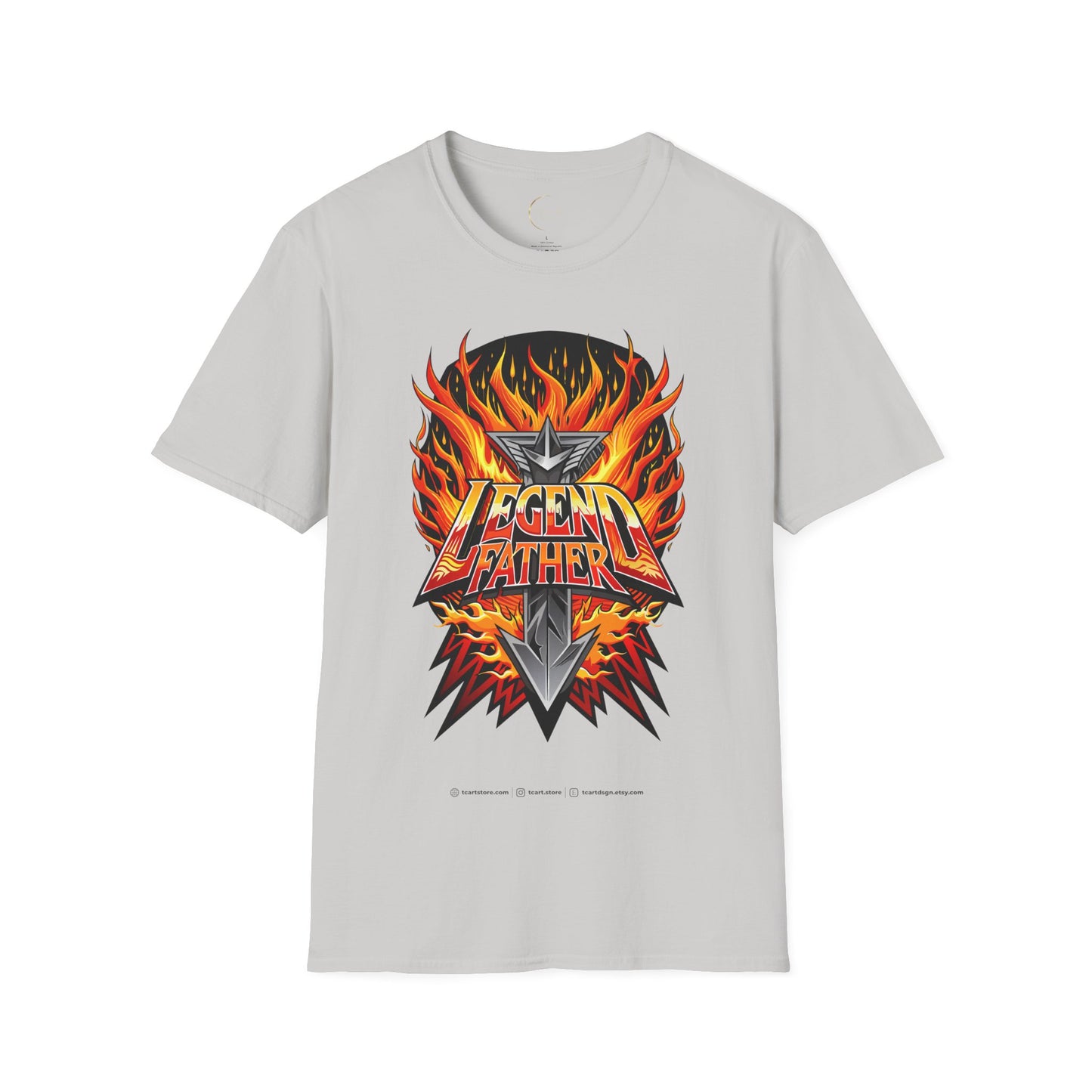 Unisex Softstyle Legend Father T-Shirt