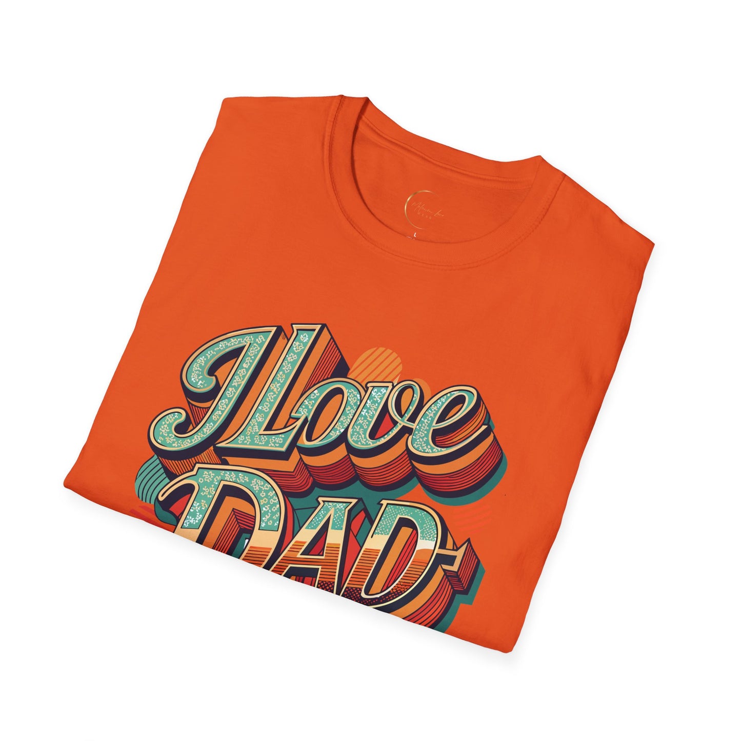 Unisex Softstyle I Love Dad T-Shirt