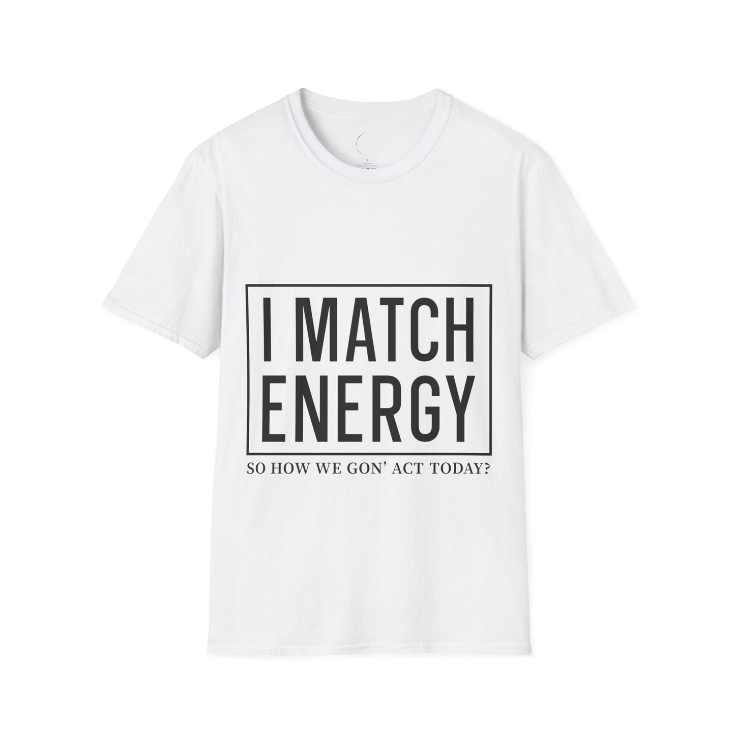 Unisex Softstyle I match energy T-Shirt