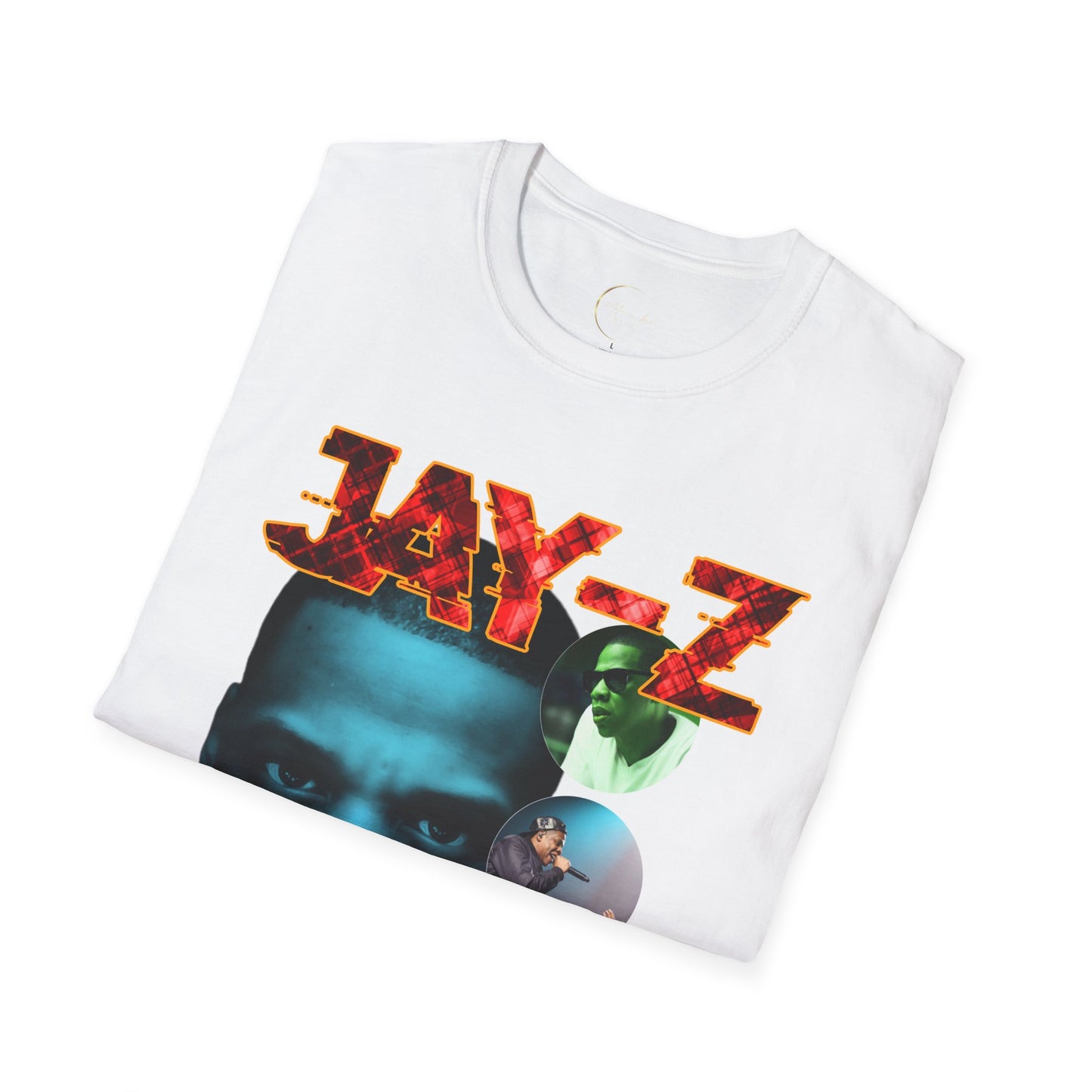 Jay-Z Inspiring Unisex Softstyle T-Shirt, Hip Hop Fashion Tee, Music Lover Gift, Streetwear Must-Have, Unique Concert Tee