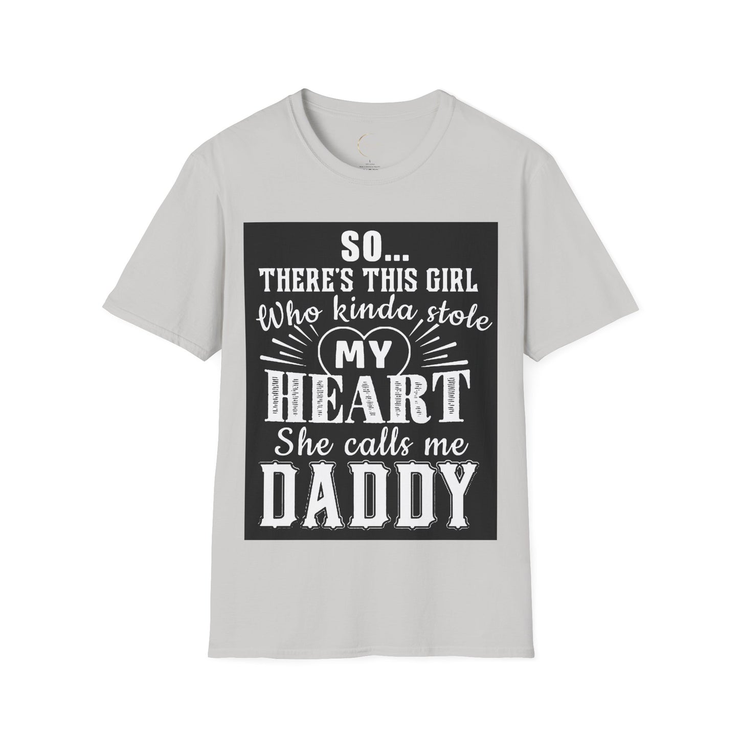 Unisex Softstyle My Heart Daddy T-Shirt