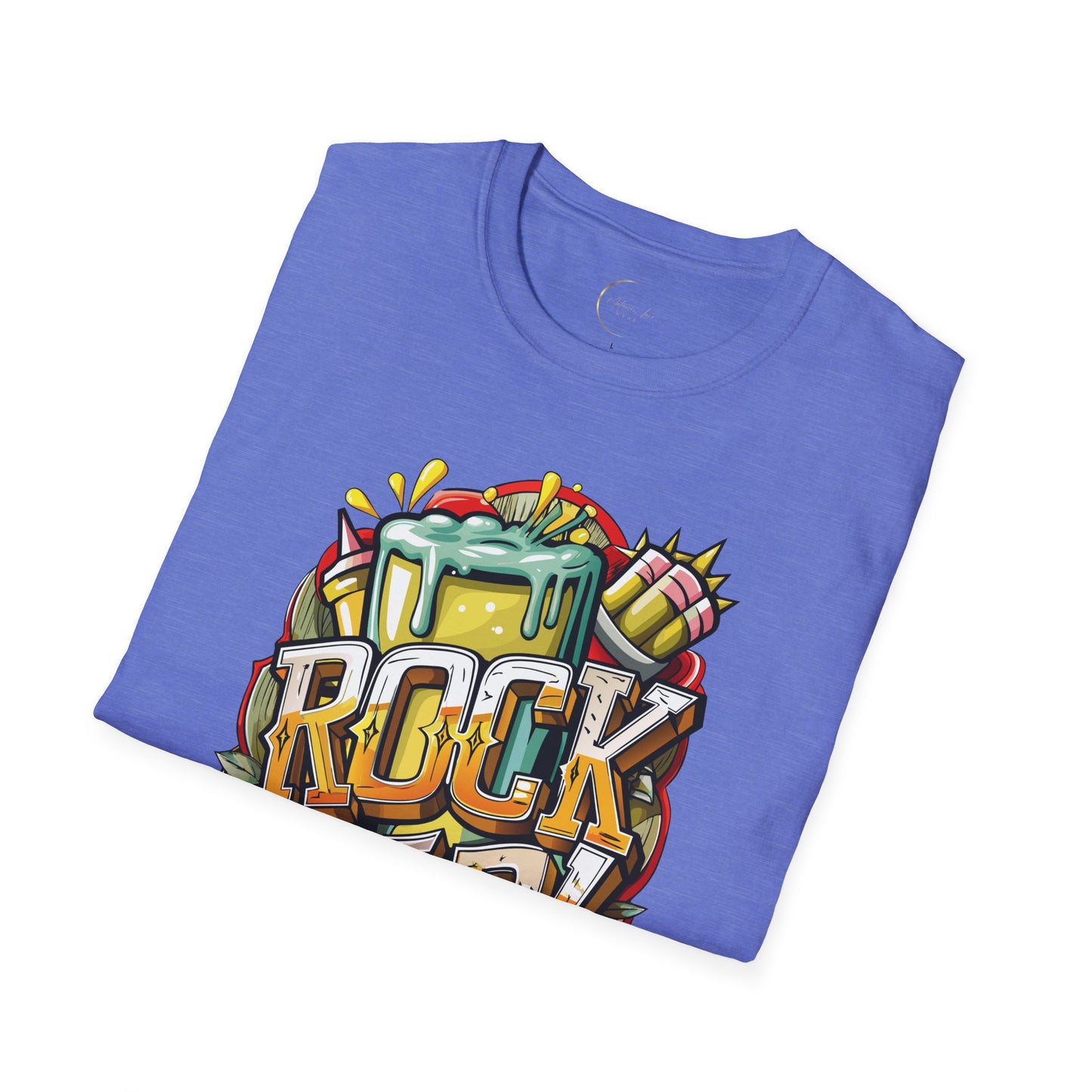 Unisex Softstyle Rock Dad T-Shirt