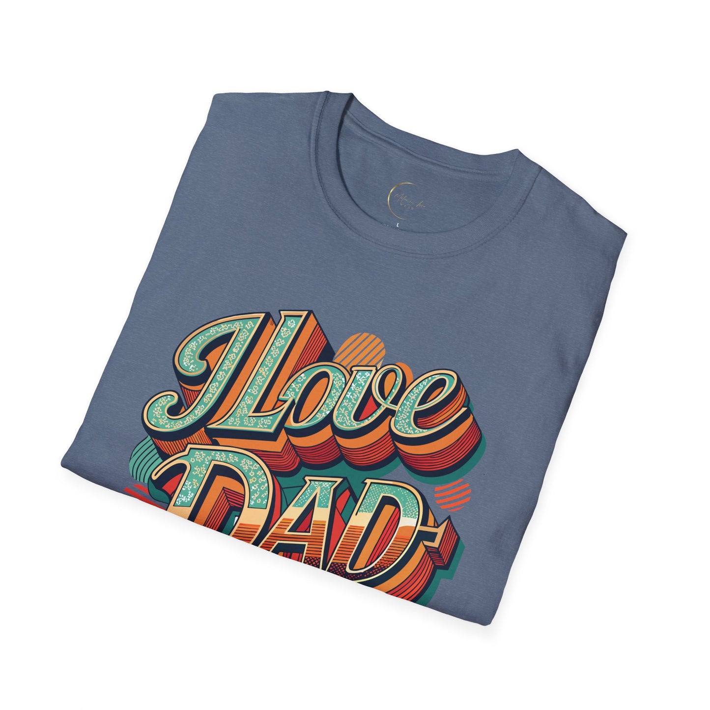 Unisex Softstyle I Love Dad T-Shirt
