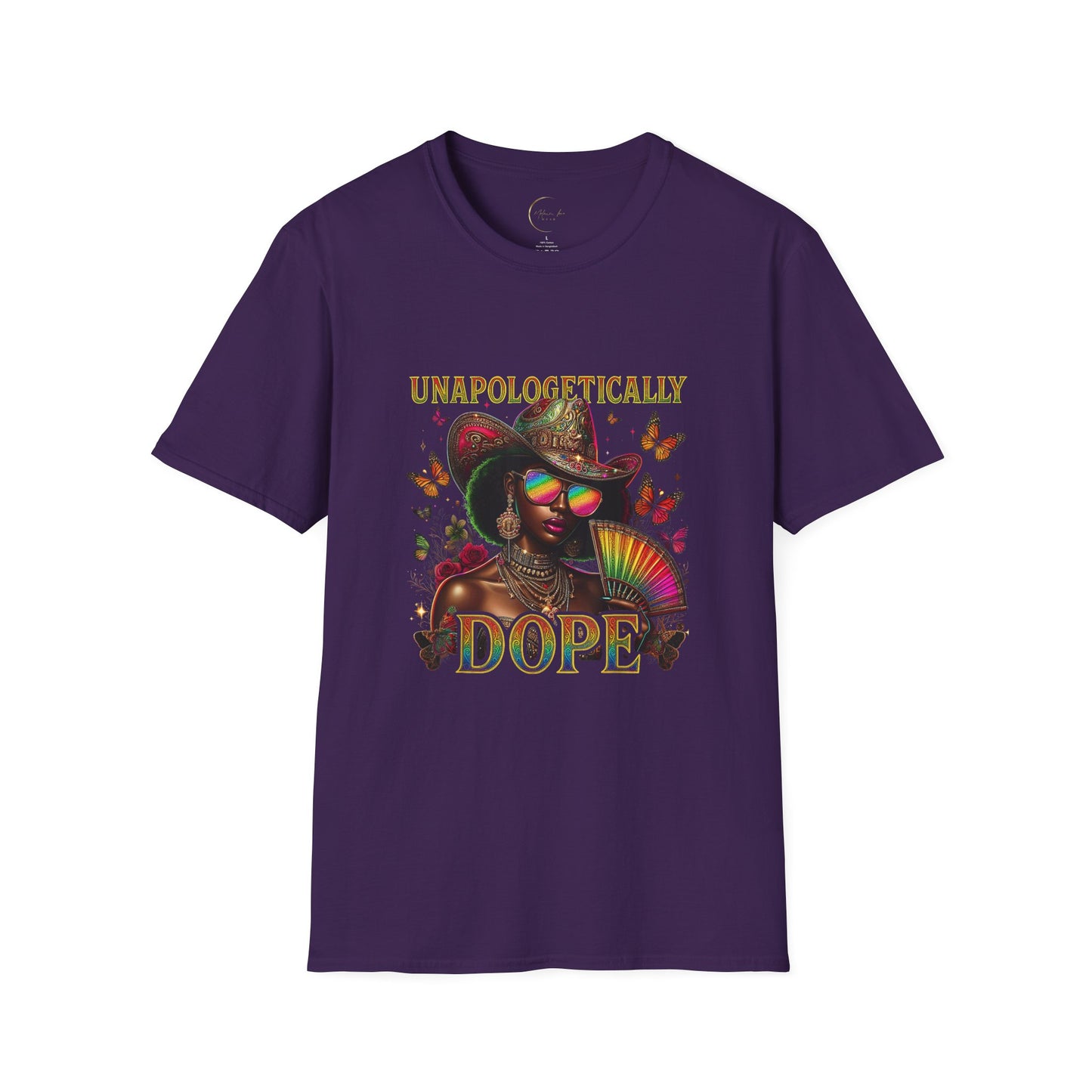 Unapologetically Dope T-Shirt, Cultural Pride Tee, Gift for Friends, Casual Wear, Empowerment Shirt, Birthday Gift