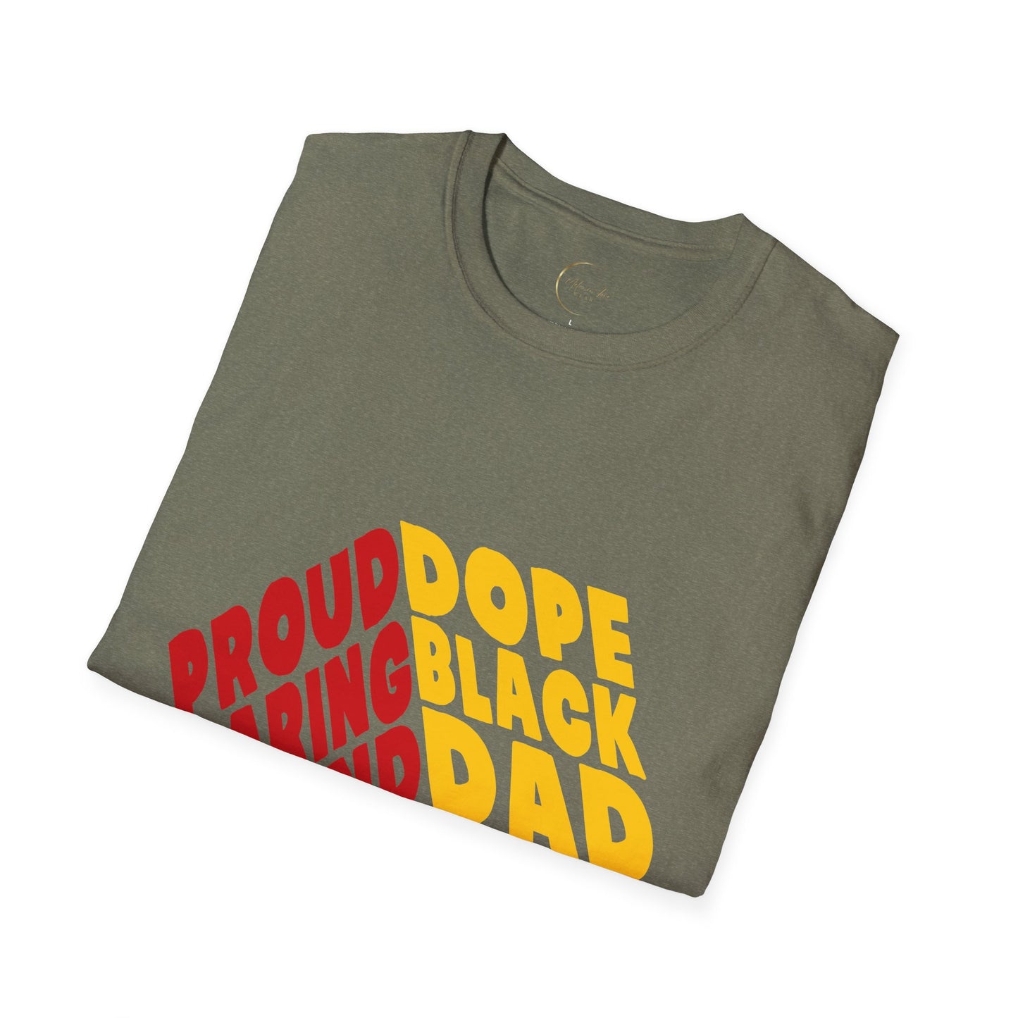 Unisex Softstyle Dope Black Dad T-Shirt