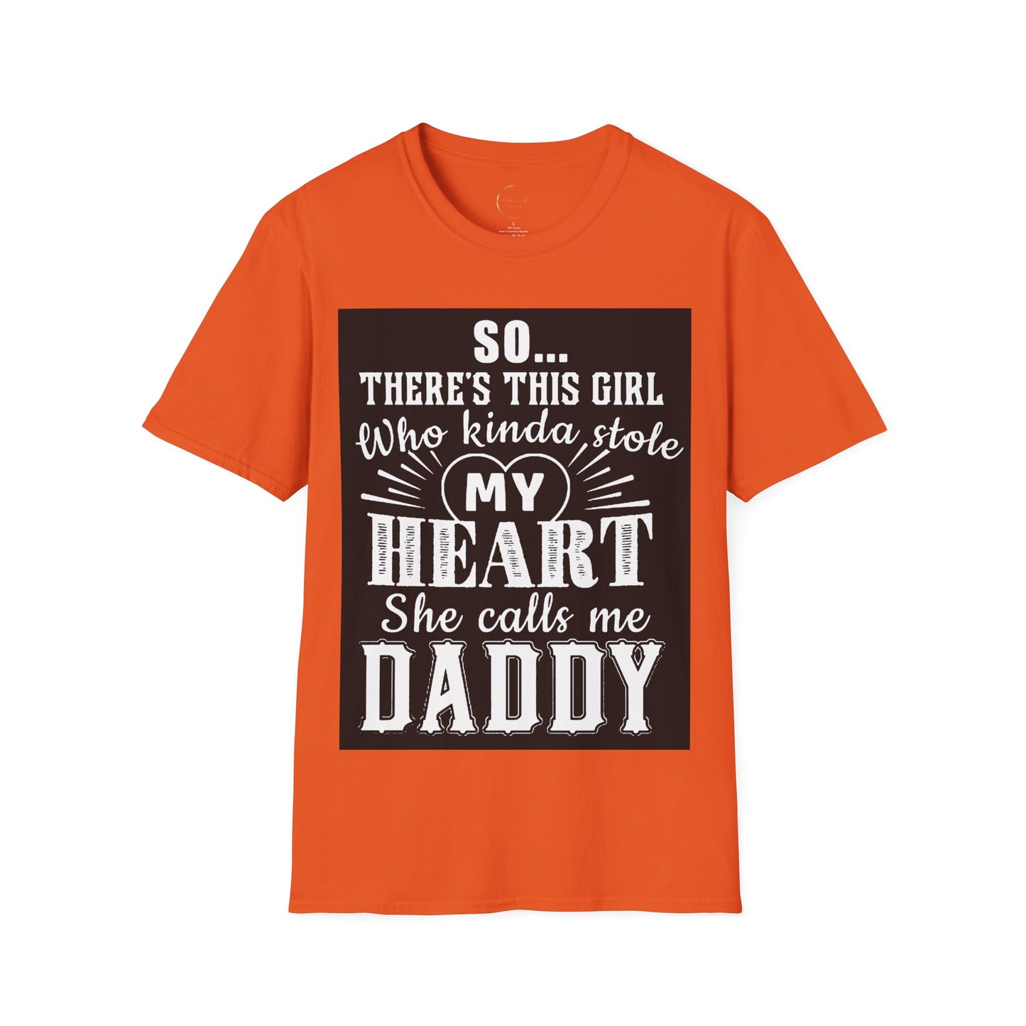 Unisex Softstyle My Heart Daddy T-Shirt