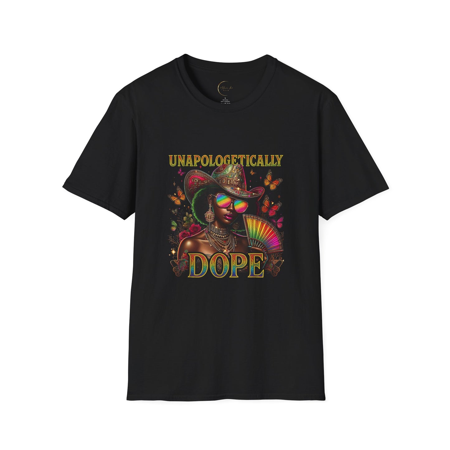 Unapologetically Dope T-Shirt, Cultural Pride Tee, Gift for Friends, Casual Wear, Empowerment Shirt, Birthday Gift