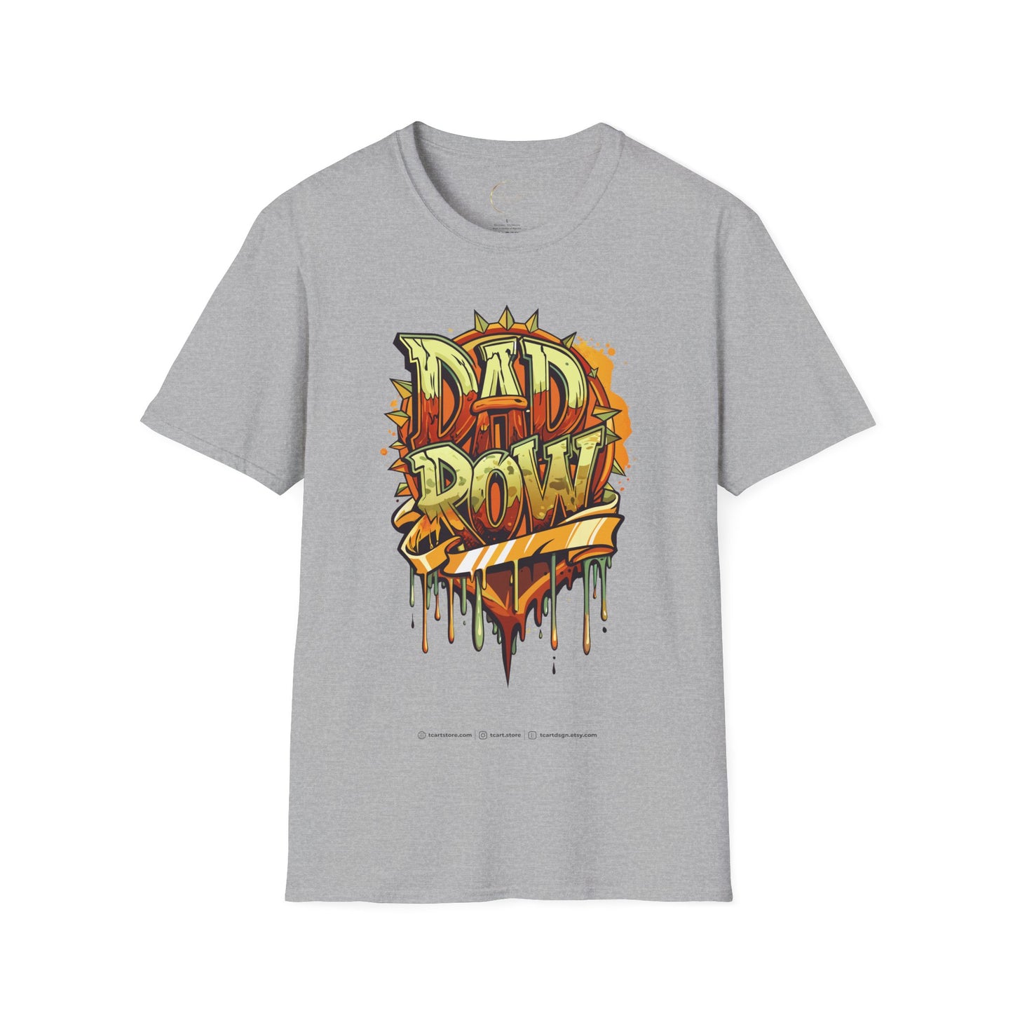 Unisex Softstyle Dad Row T-Shirt