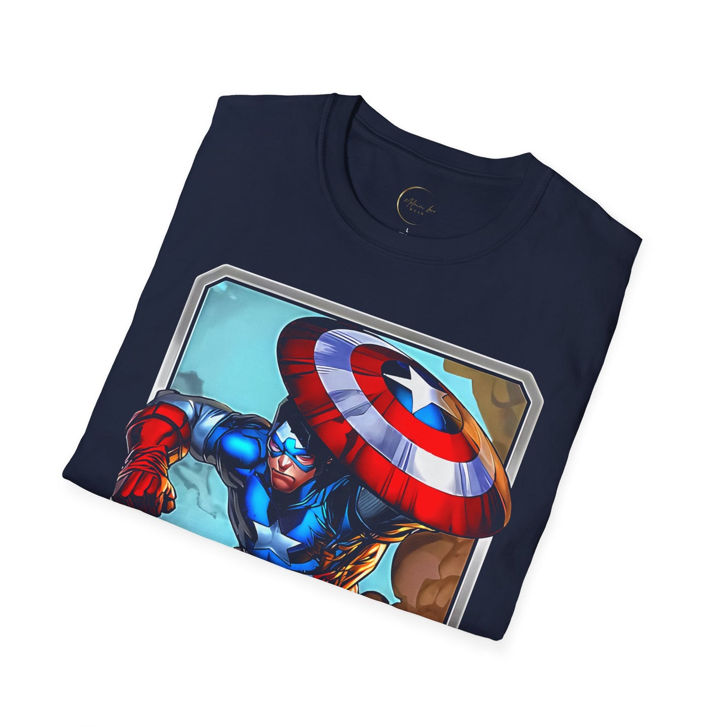 Unisex Softstyle Captain America T-Shirt