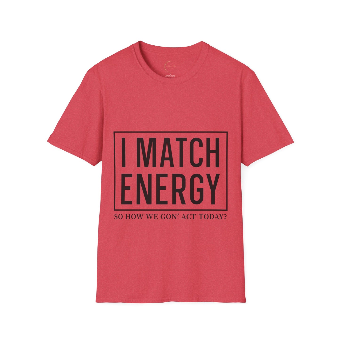 Unisex Softstyle I match energy T-Shirt
