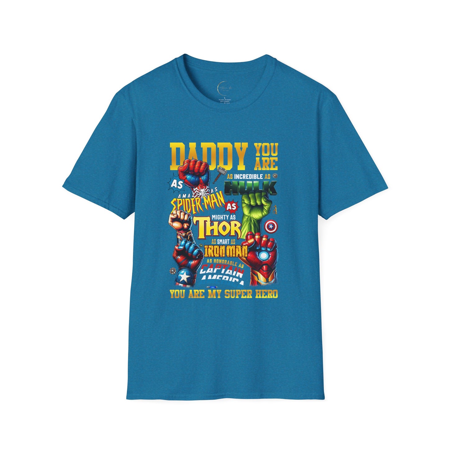 Superhero Dad T-Shirt | Gift for Father's Day, Birthday, Dad's Day, Marvel Fan T-Shirt, Dad Humor Tee, Family Matching Tees