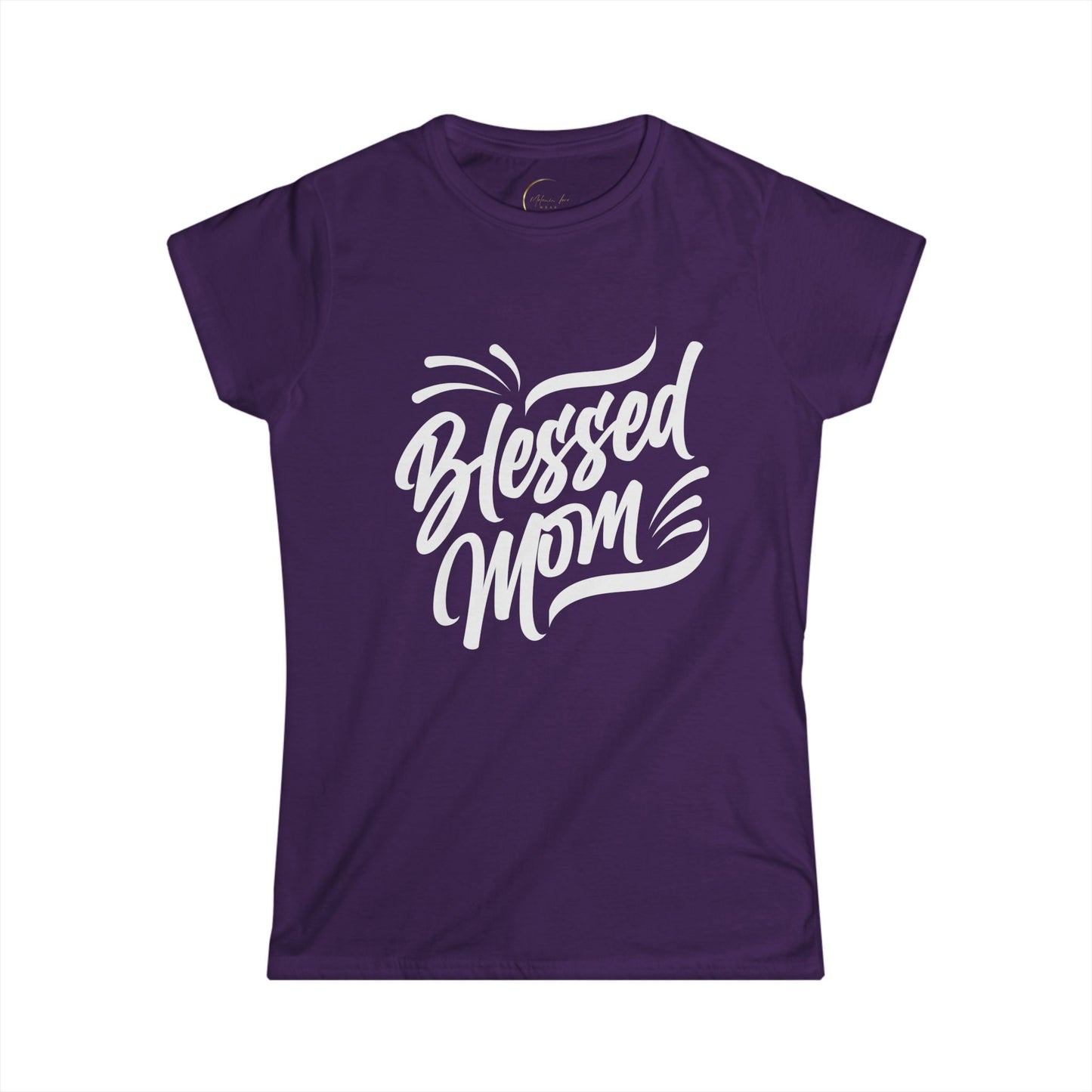 Blessed Mom Women's Softstyle Tee - Perfect for Mother's Day & Everyday Wear