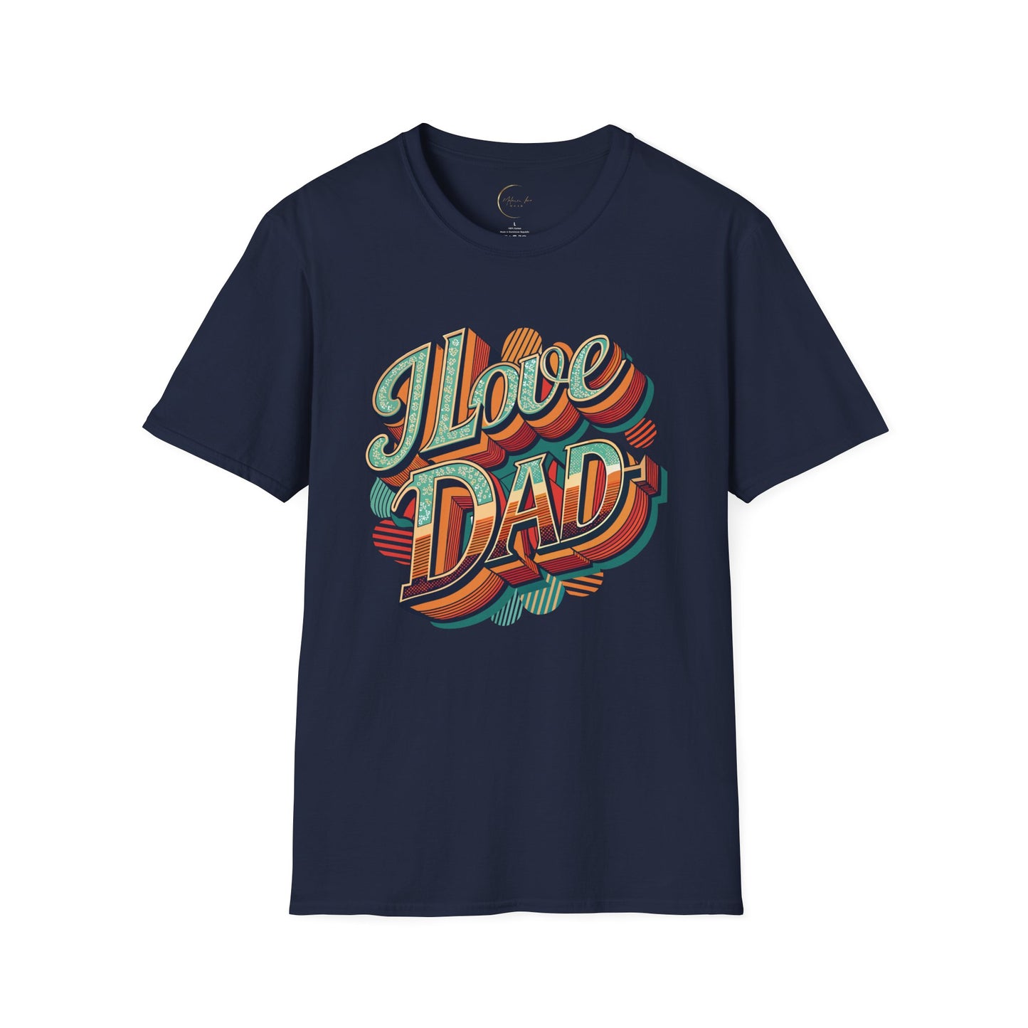 Unisex Softstyle I Love Dad T-Shirt