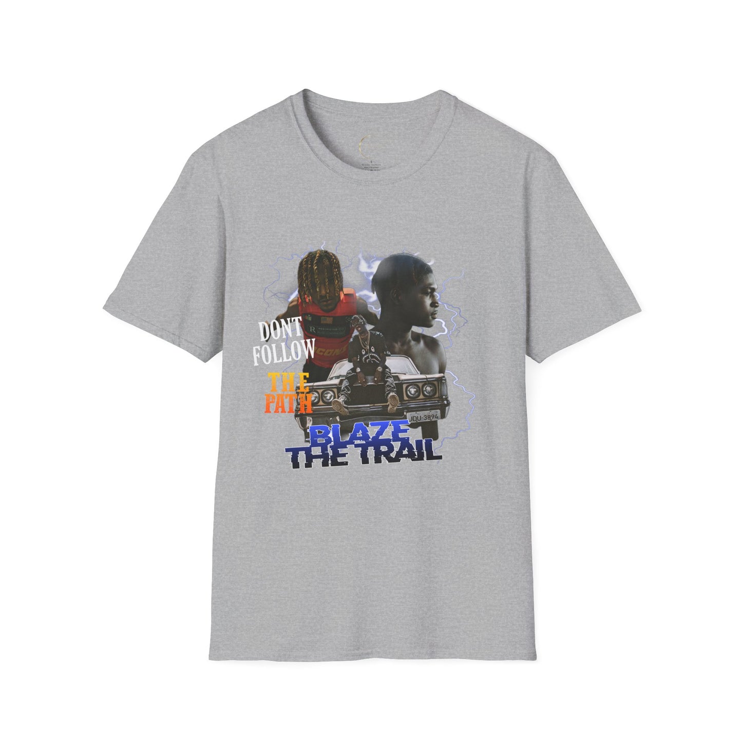 Trailblazer Graphic Tee - Unisex Softstyle T-Shirt, Motivational Shirt, Adventure Apparel, Gift for Explorers, Trendy Everyday Wear