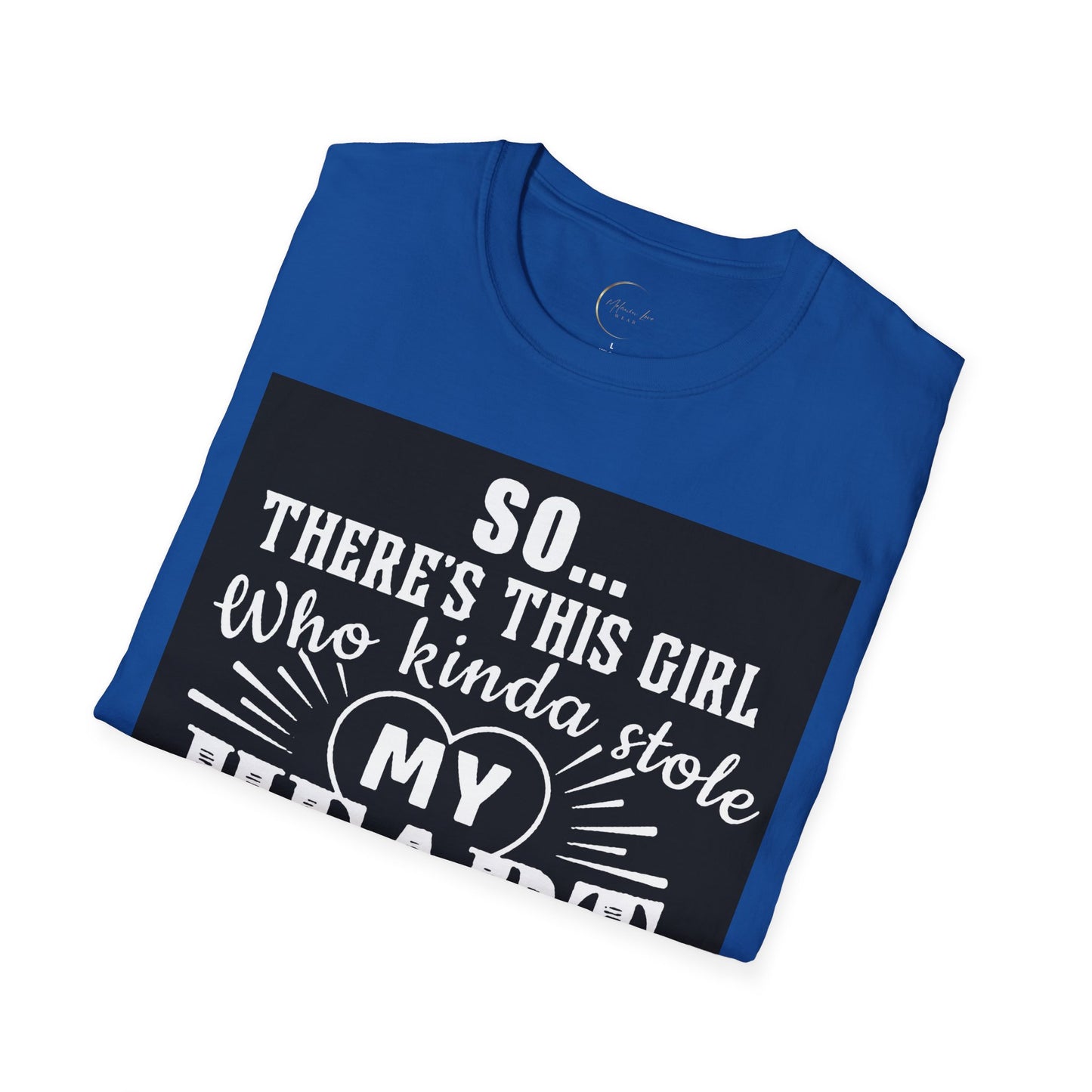 Unisex Softstyle My Heart Daddy T-Shirt
