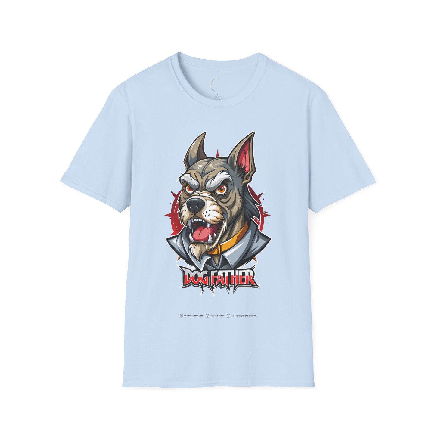 Unisex Softstyle Dog Father T-Shirt